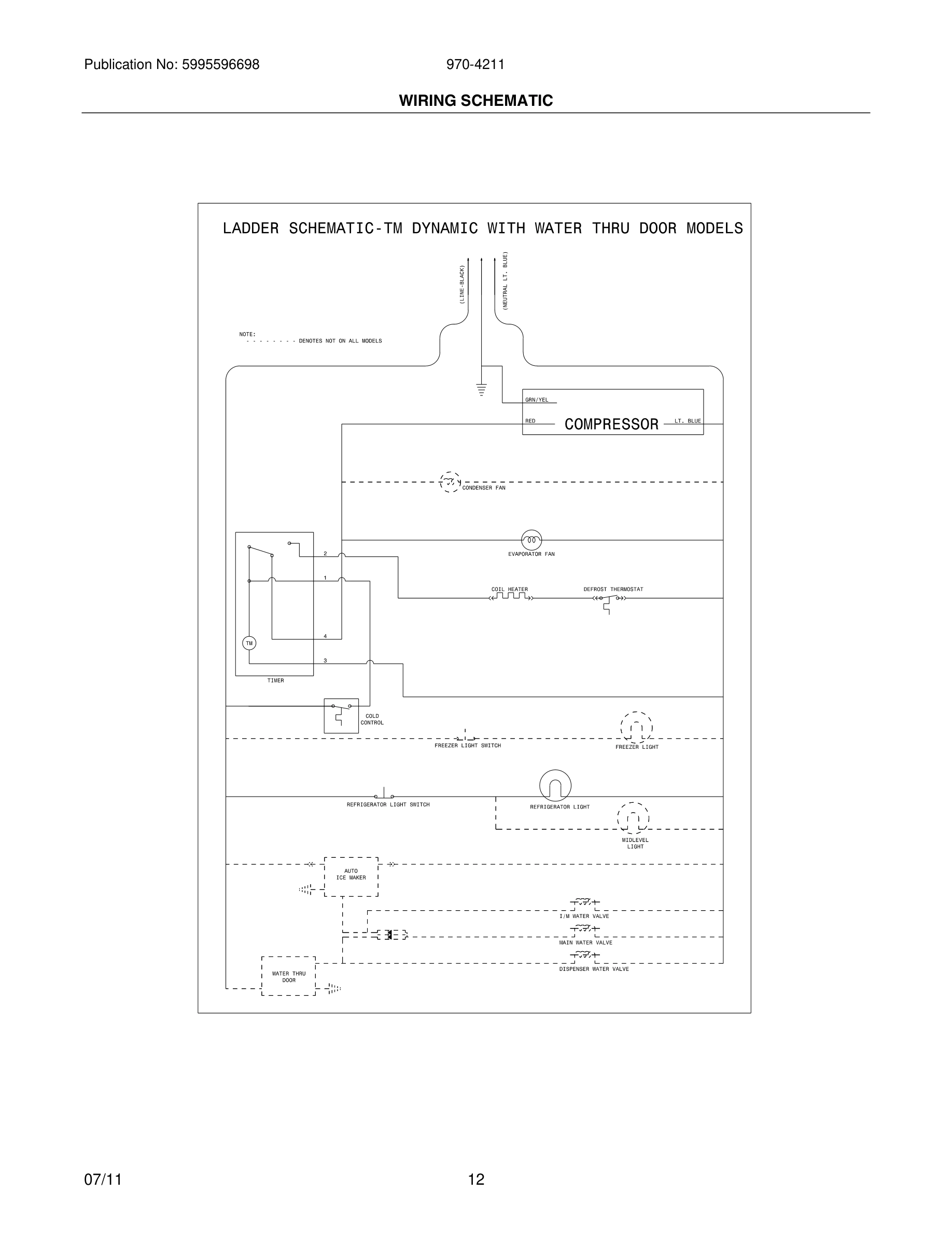 12 - WIRING SCHEMATIC