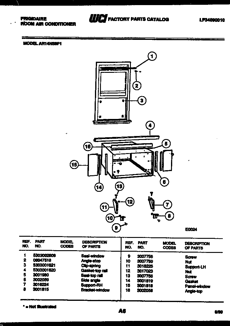 06 - WINDOW MOUNTING PARTS