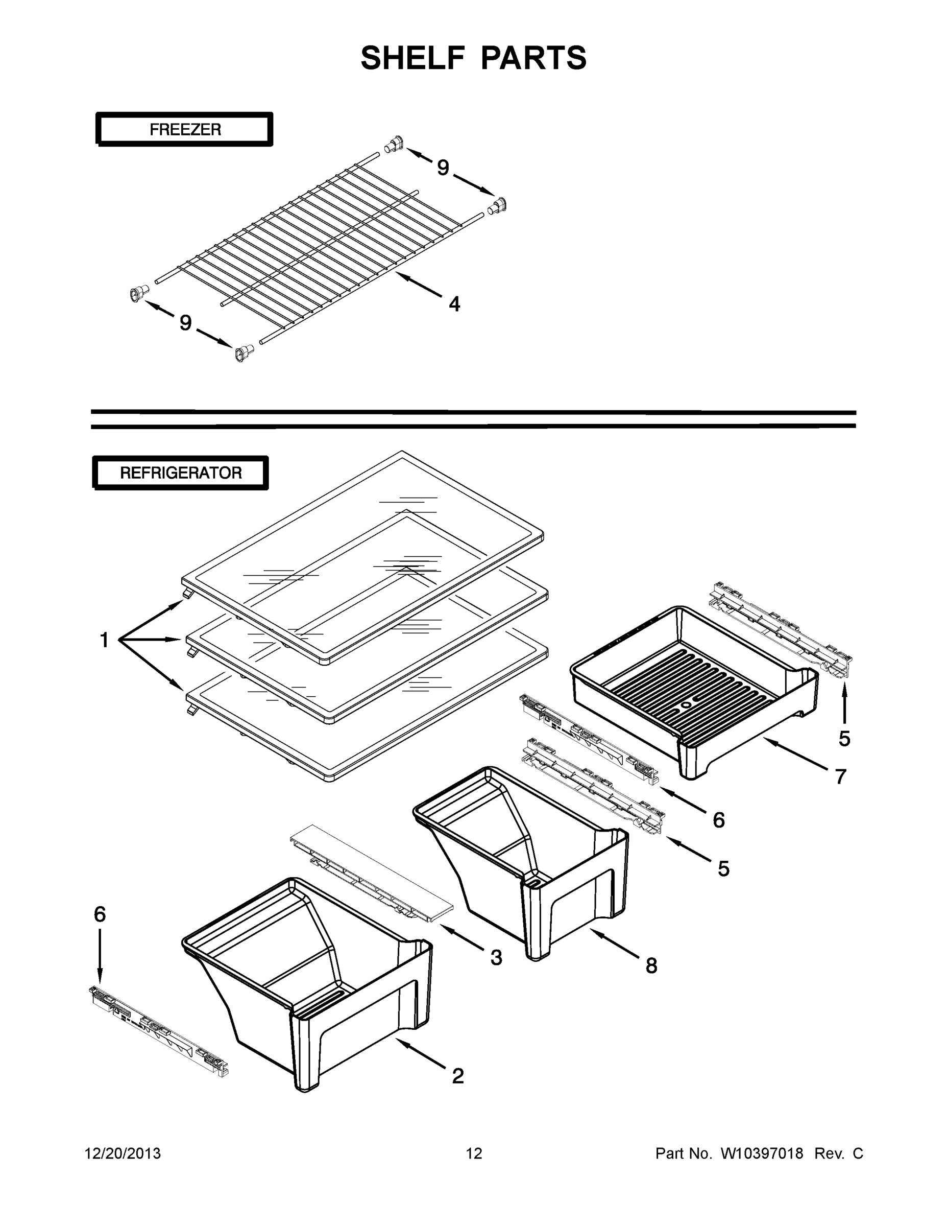 07 - SHELF PARTS