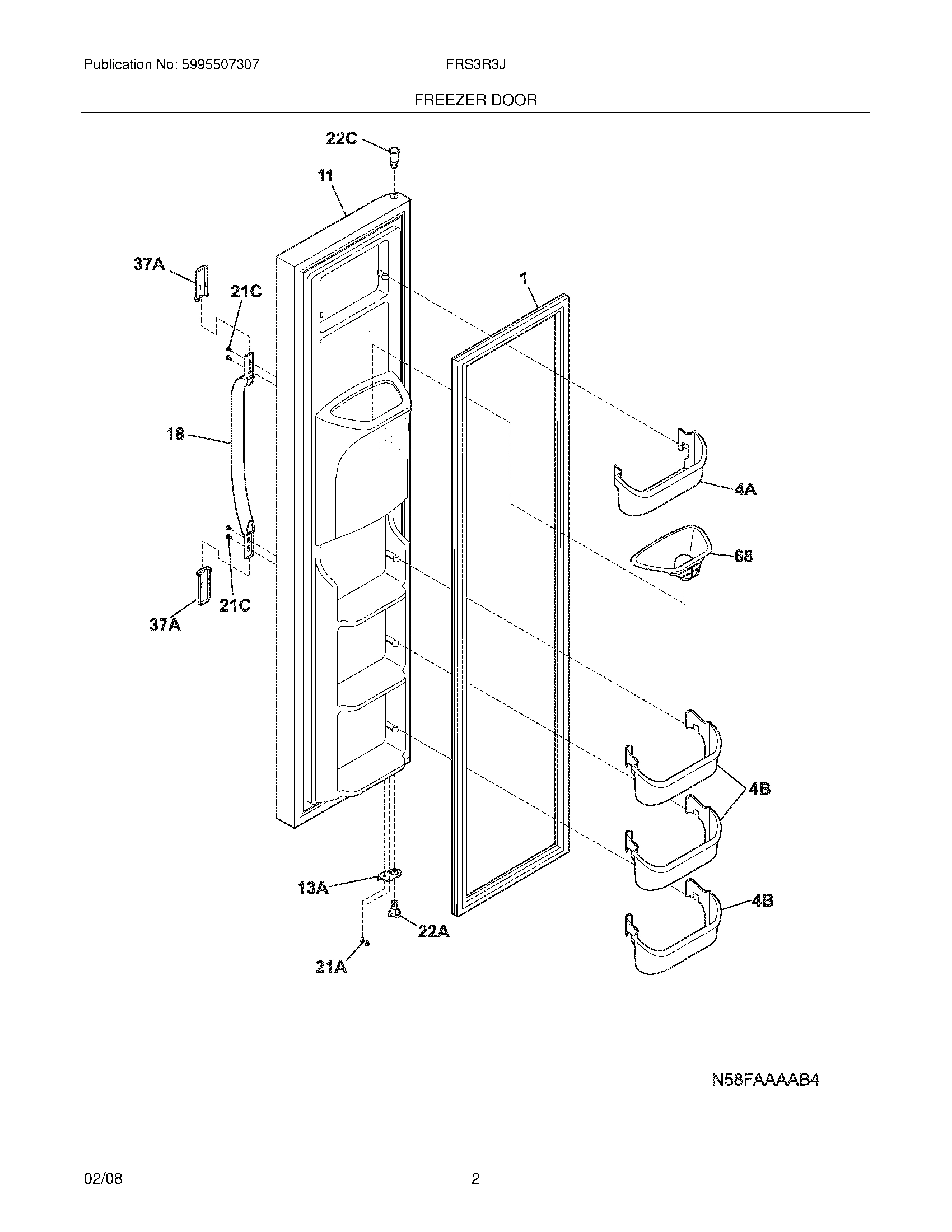 03 - FREEZER DOOR