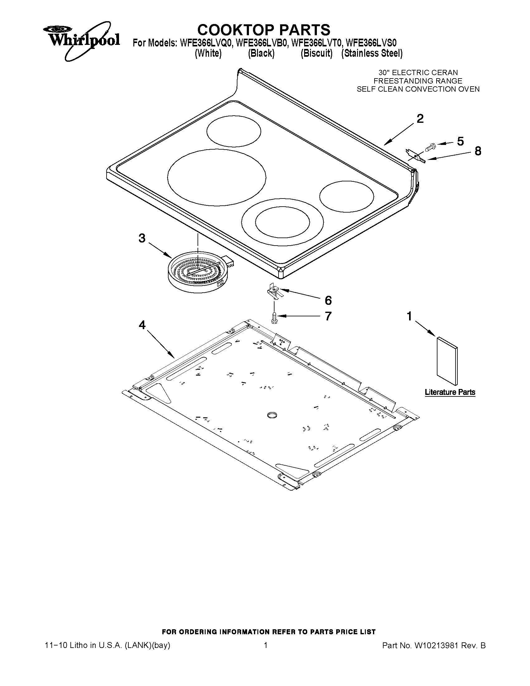 01 - COOKTOP PARTS