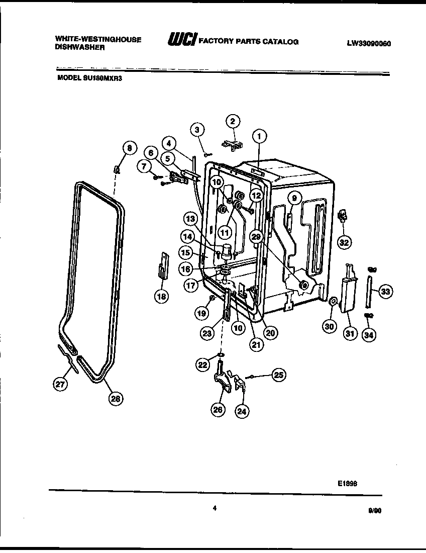 03 - TUB AND FRAME PARTS