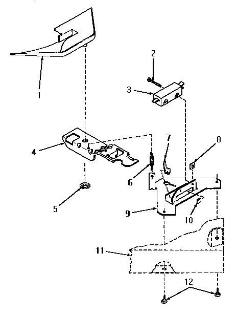 13 - SWITCH AND BRACKET ASSY