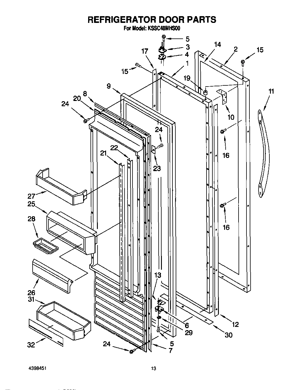 10 - REFRIGERATOR DOOR