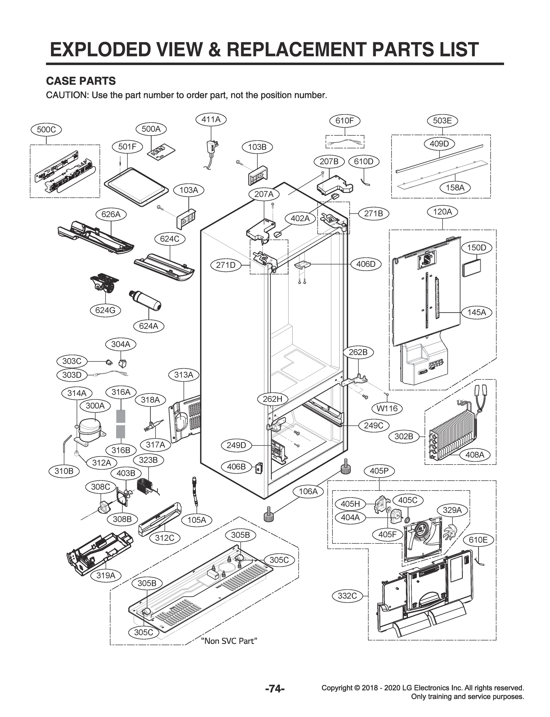 CASE PARTS