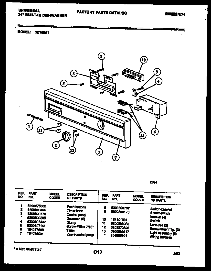 02 - CONSOLE AND CONTROL PARTS