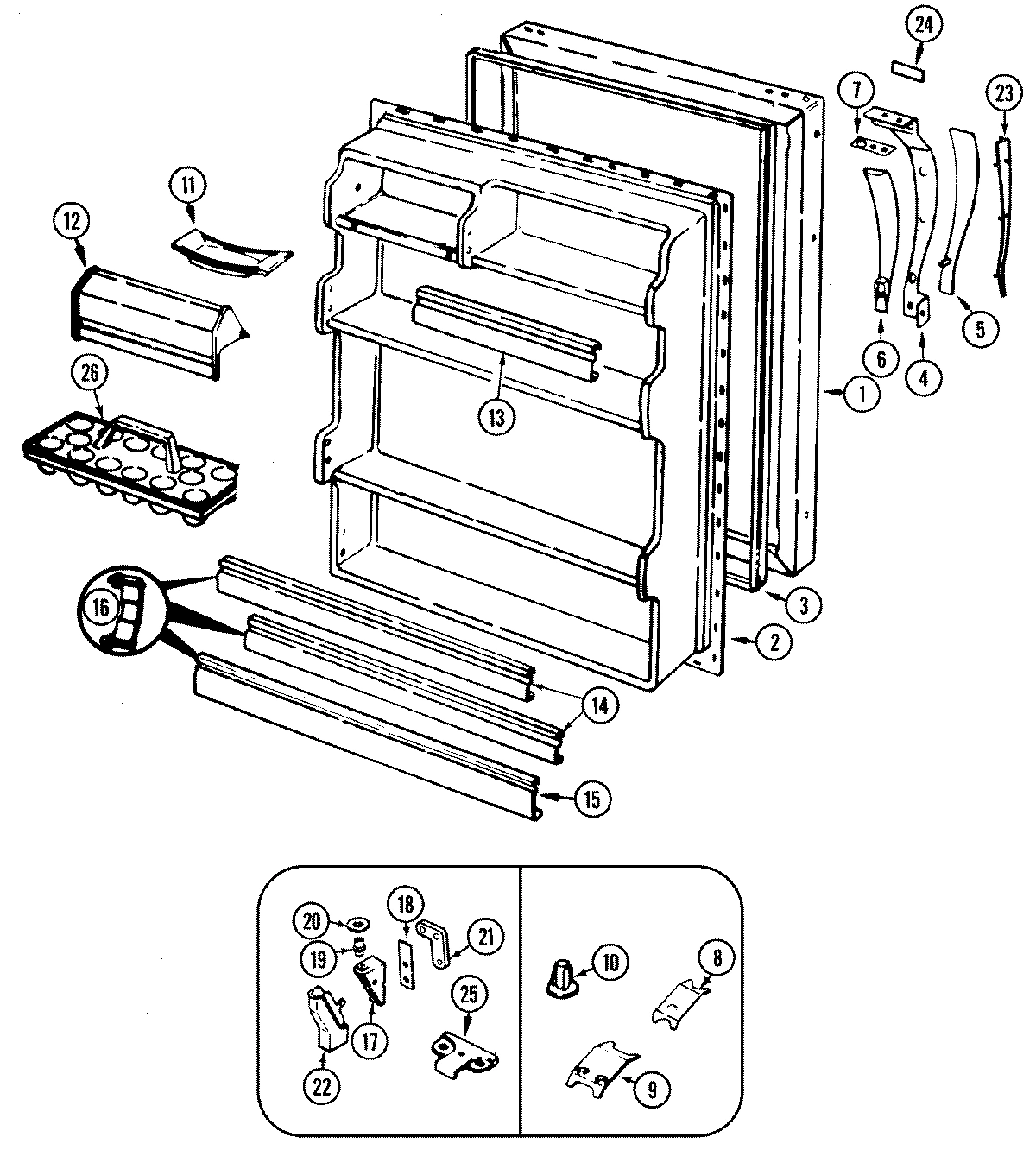 04 - FRESH FOOD DOOR