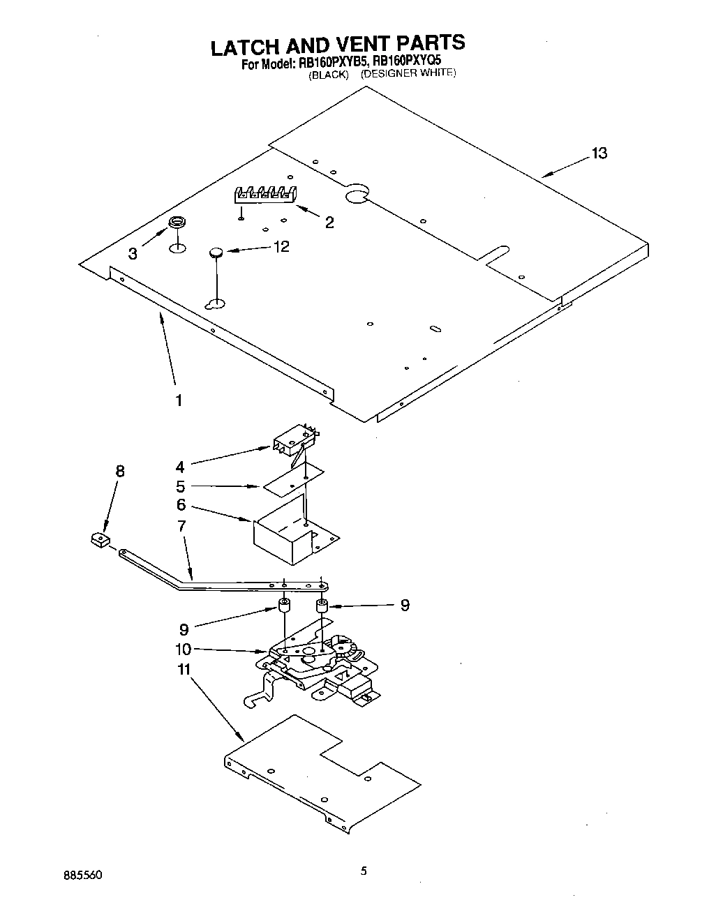 05 - LATCH AND VENT