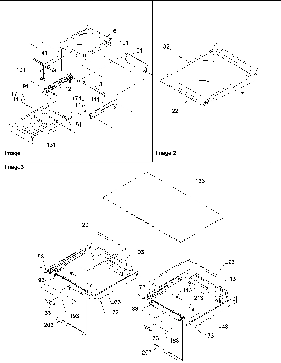 09 - Shelving & Crisper Assy