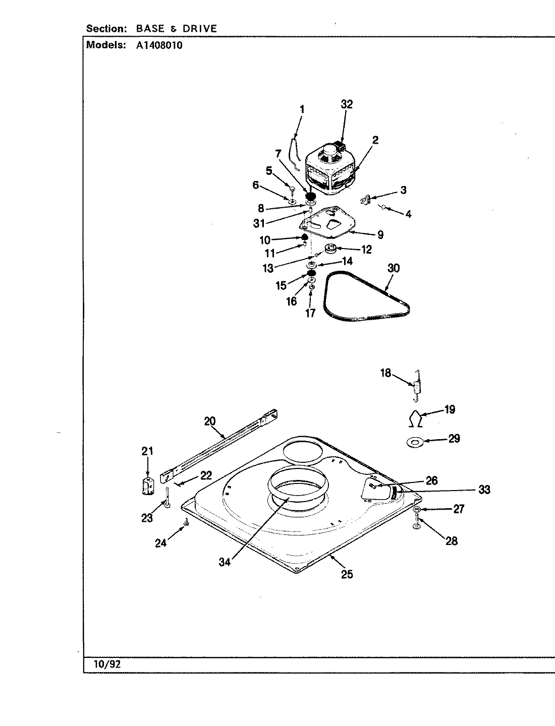 01 - BASE & DRIVE (REV. G-J)