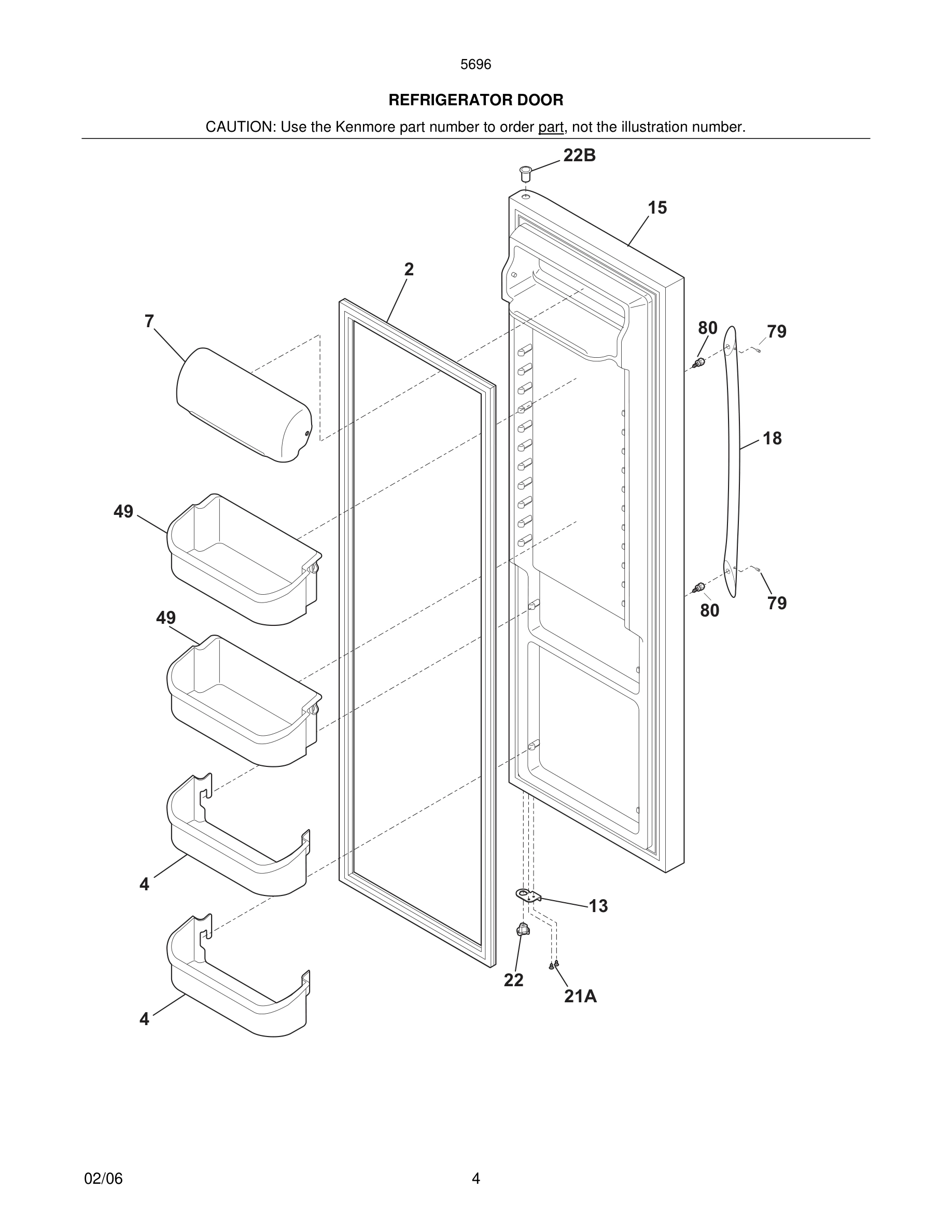 05 - REFRIGERATOR DOOR