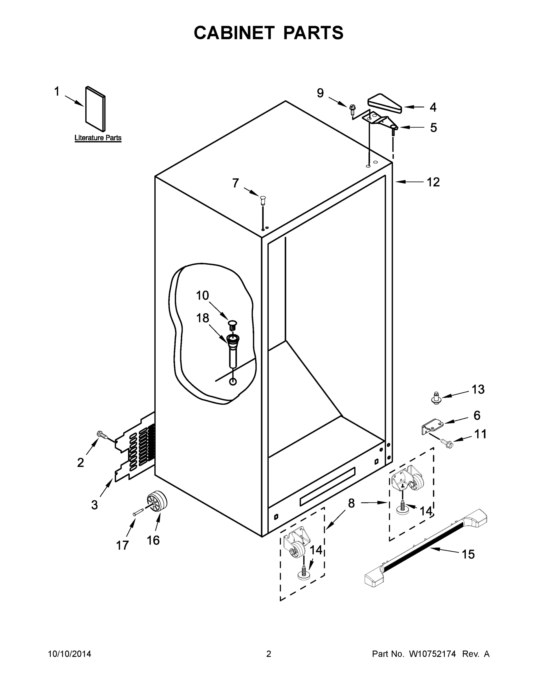 02 - CABINET PARTS