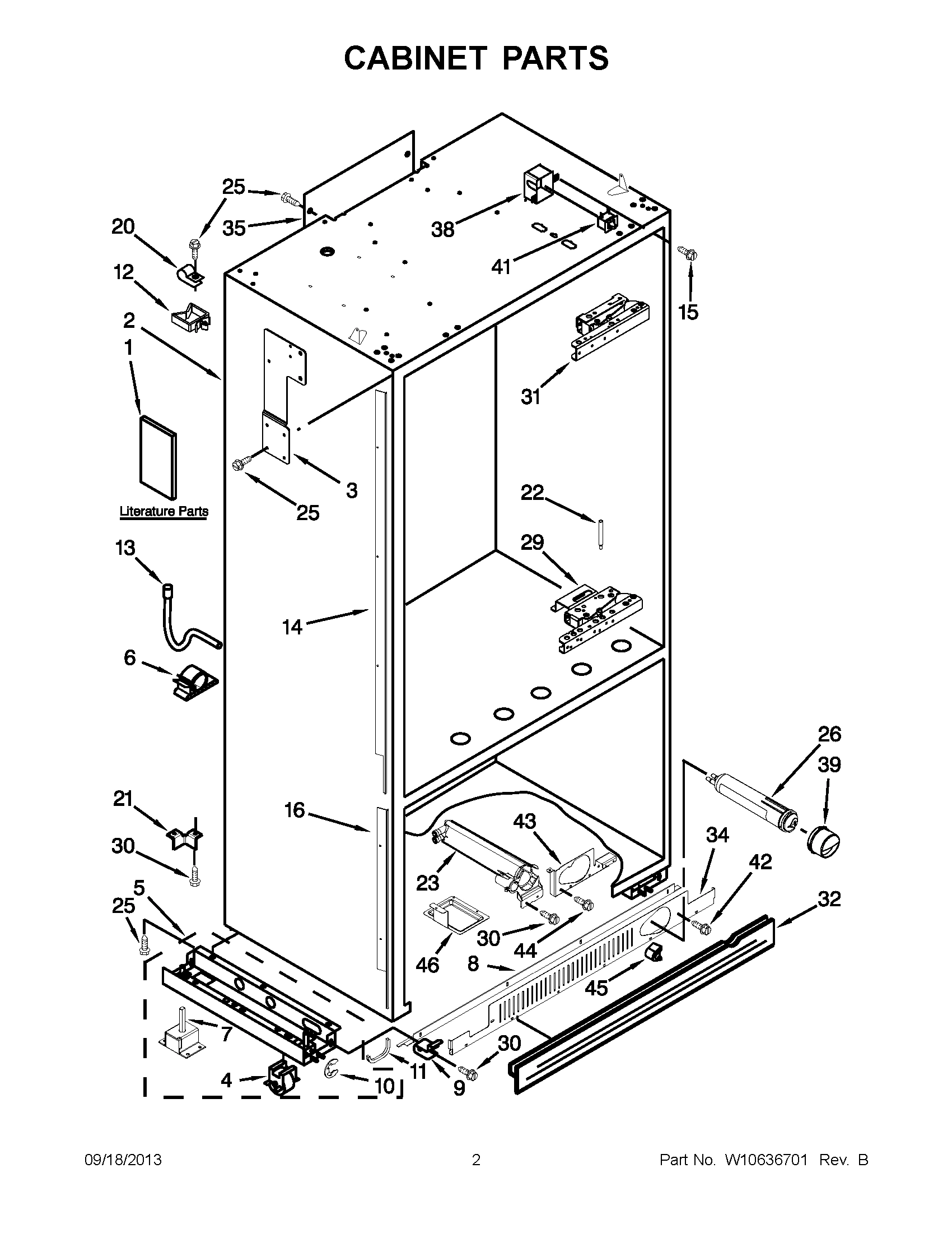 02 - CABINET PARTS