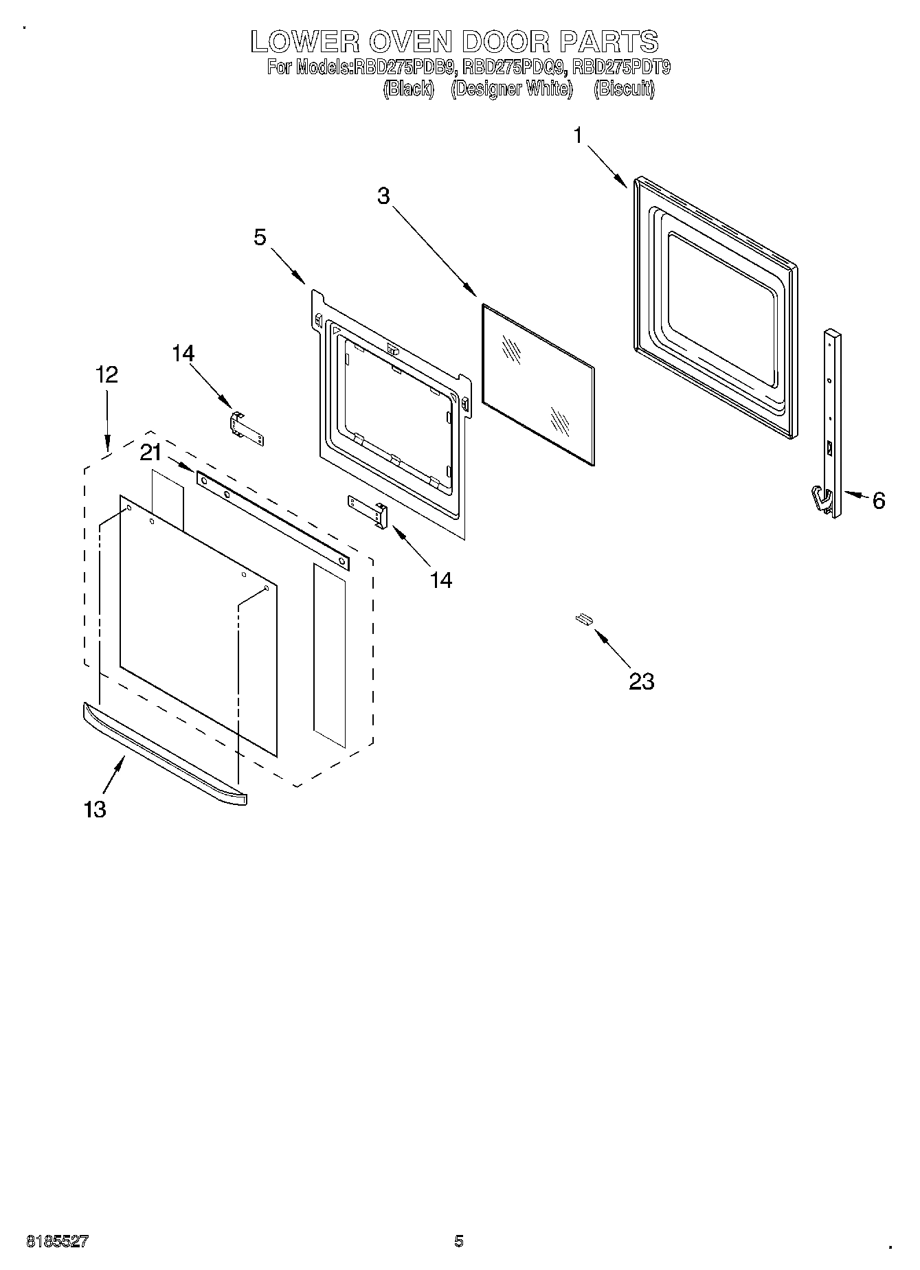 03 - LOWER OVEN DOOR