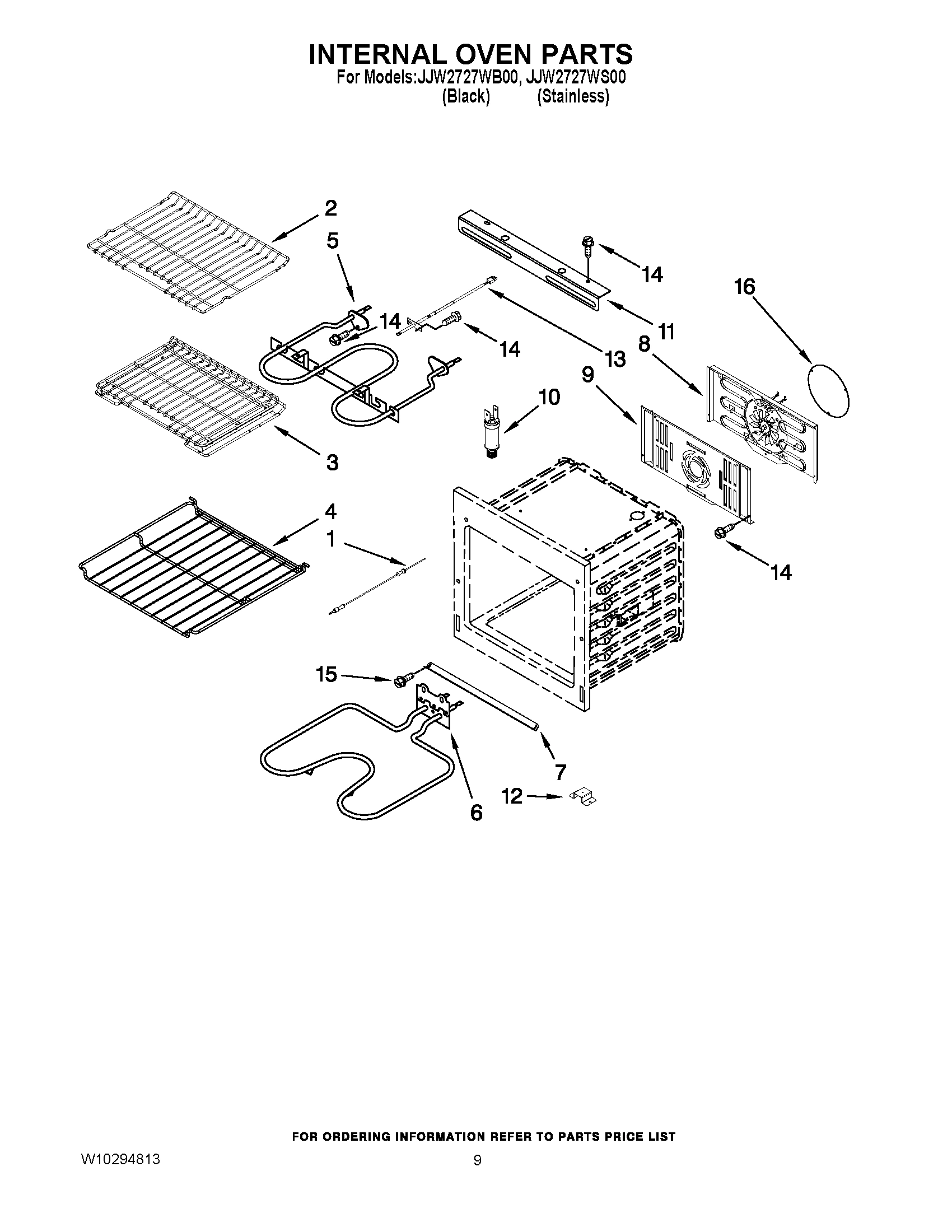 05 - INTERNAL OVEN PARTS