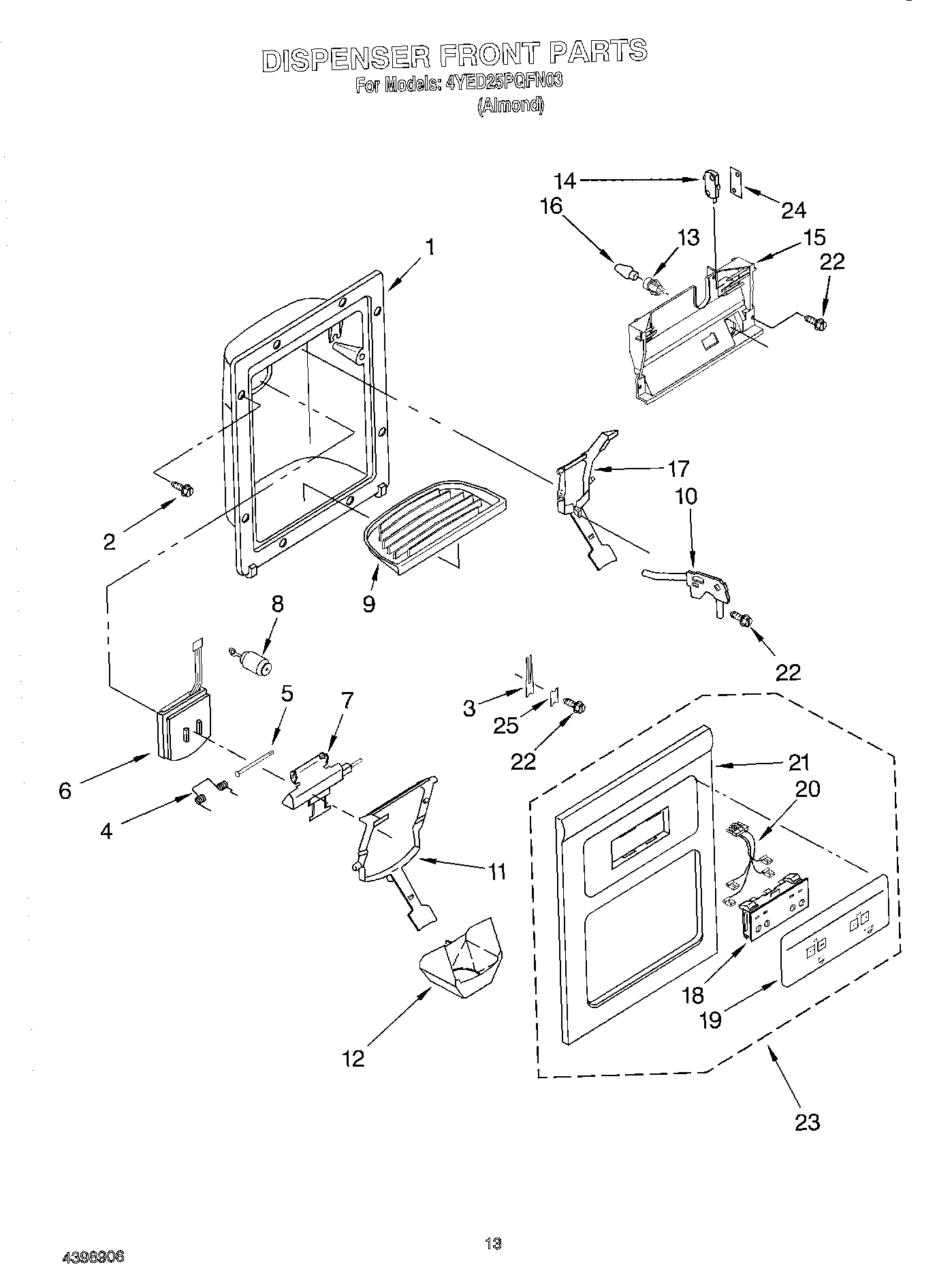 08 - DISPENSER FRONT