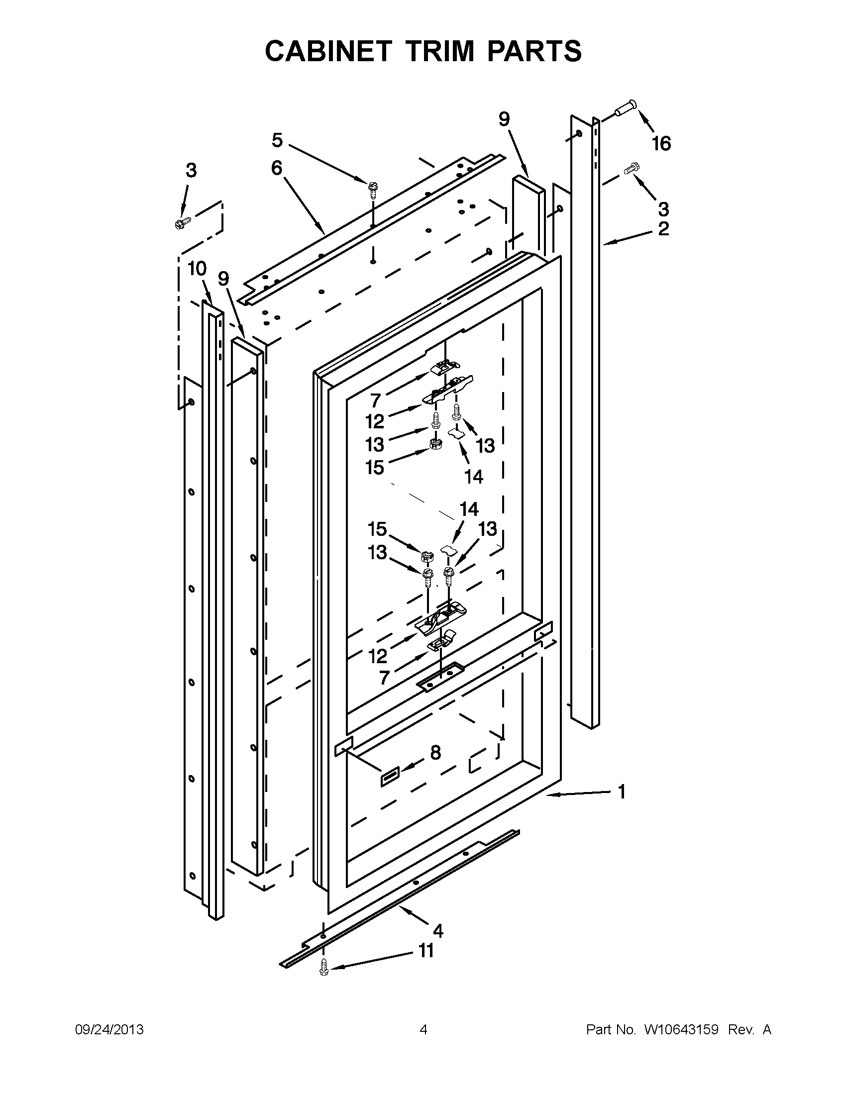 03 - CABINET TRIM PARTS