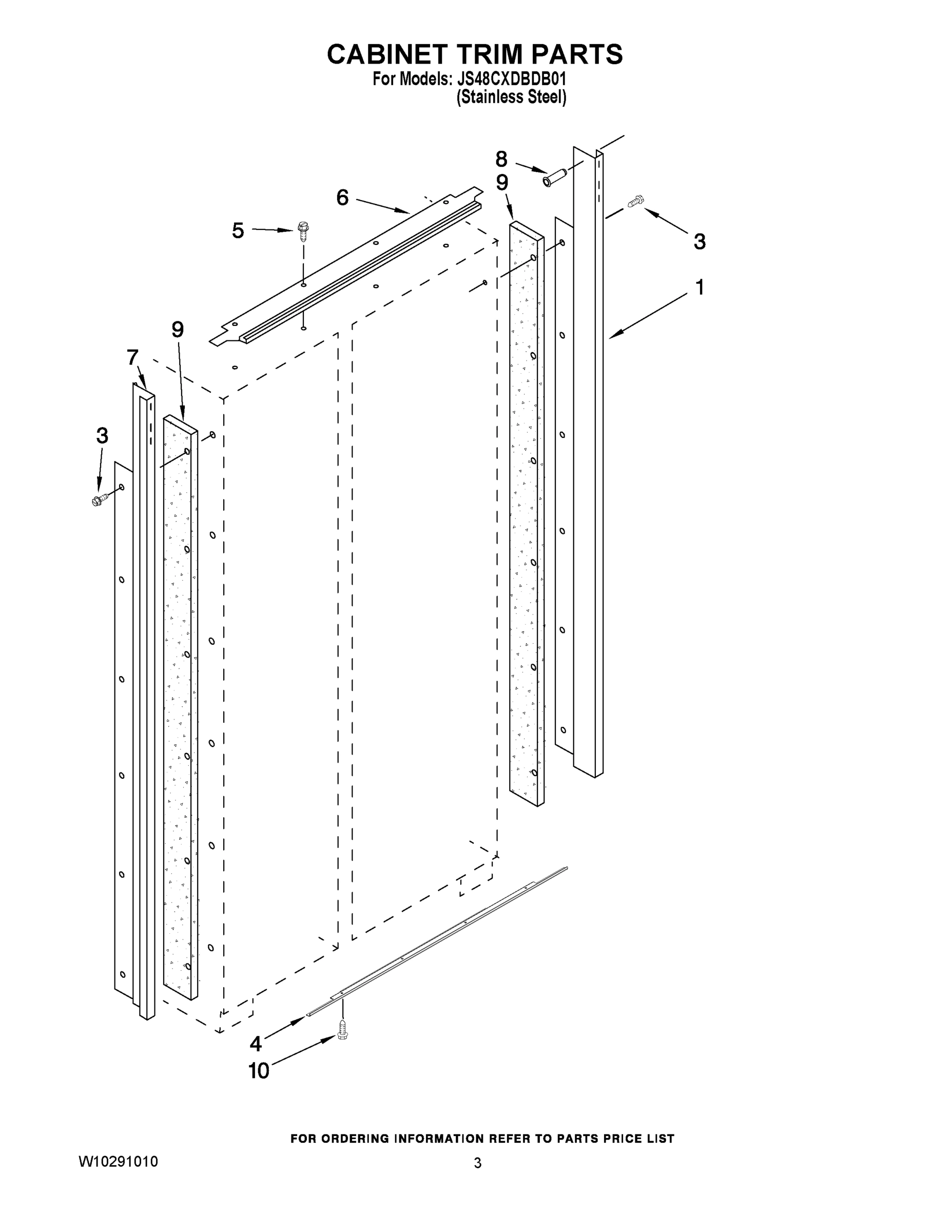 02 - CABINET TRIM PARTS