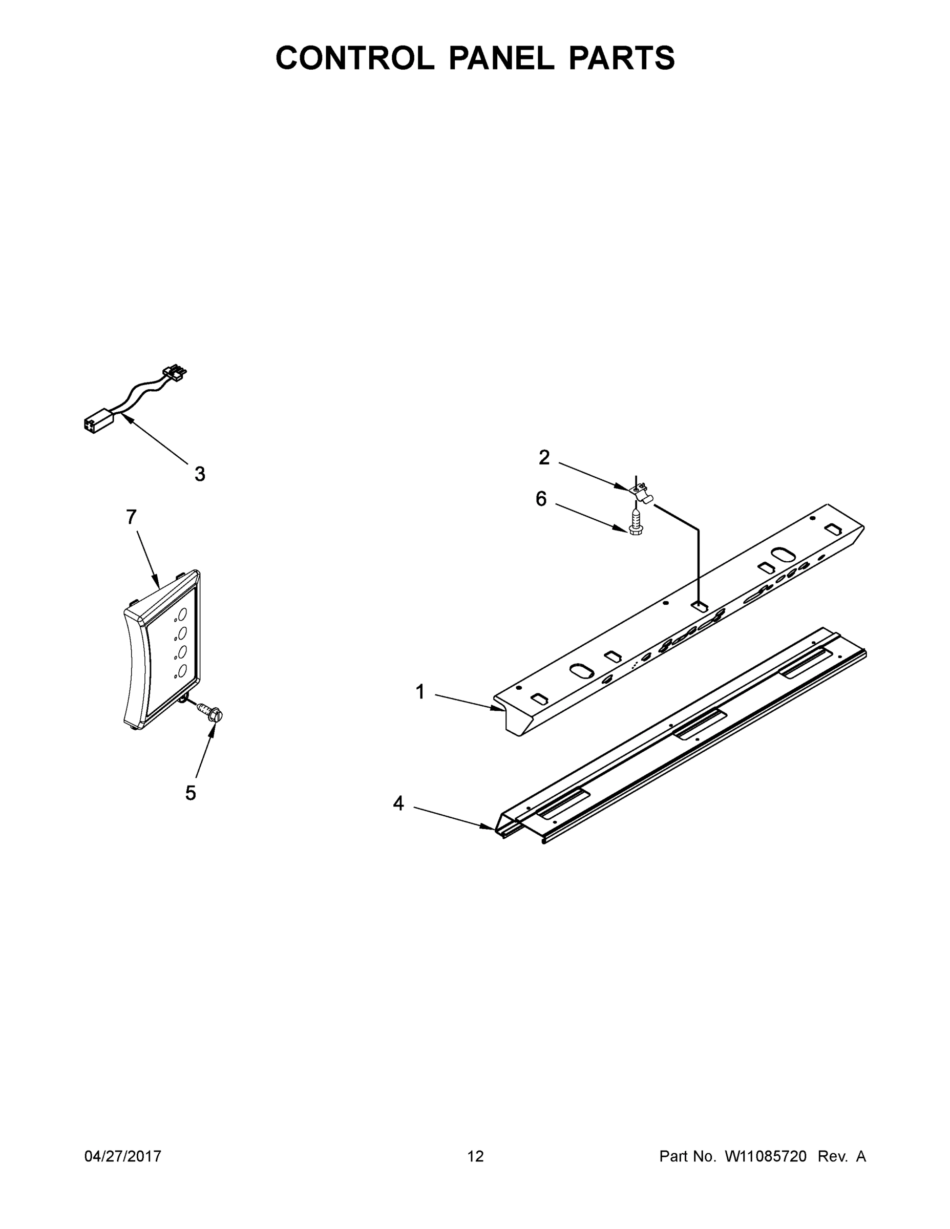 07 - CONTROL PANEL PARTS