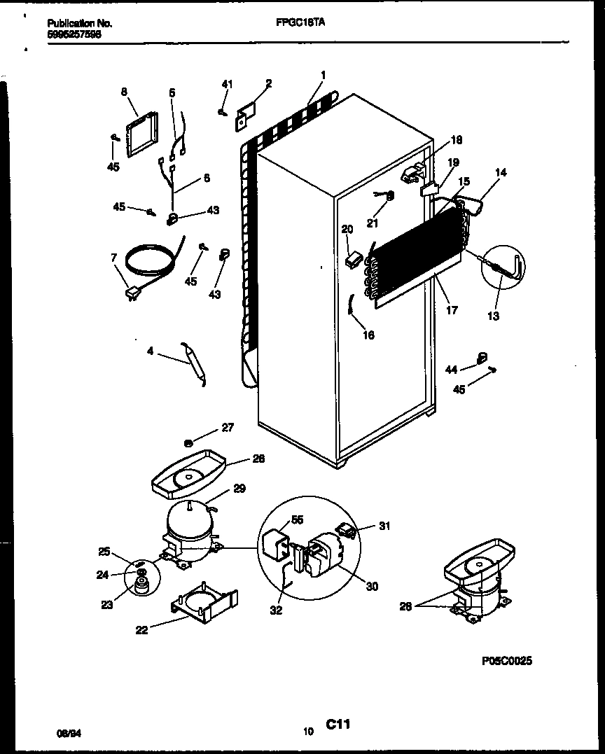 06 - SYSTEM AND AUTOMATIC DEFROST PARTS