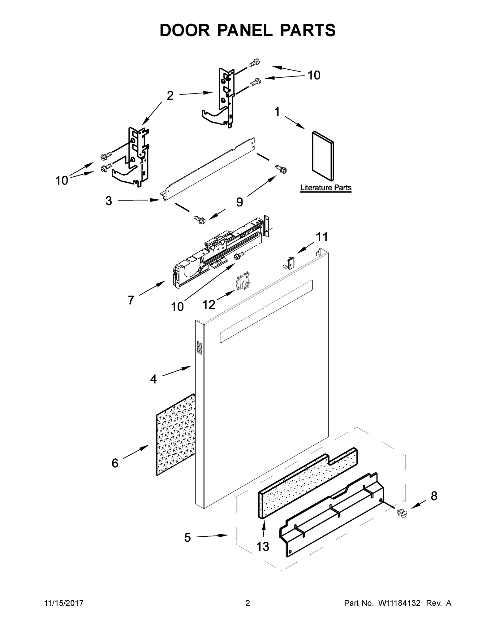 DOOR PANEL PARTS