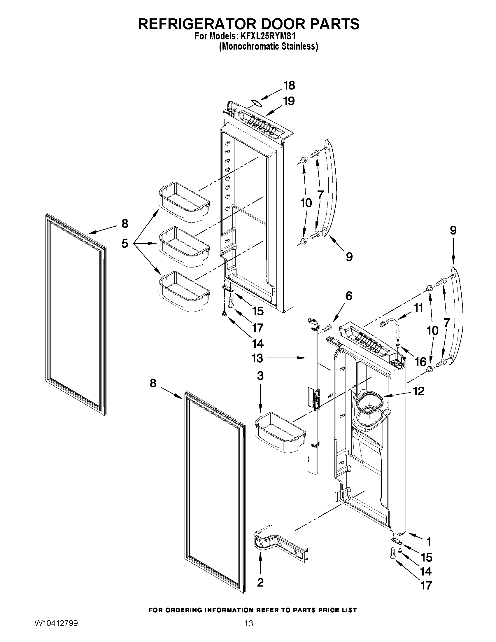 07 - REFRIGERATOR DOOR PARTS