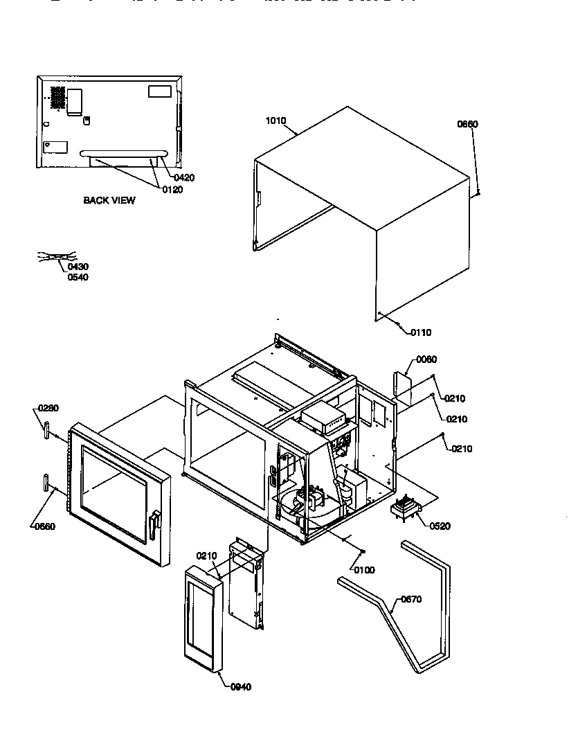 04 - TRANSFORMER/OUTER CABINET ASSY