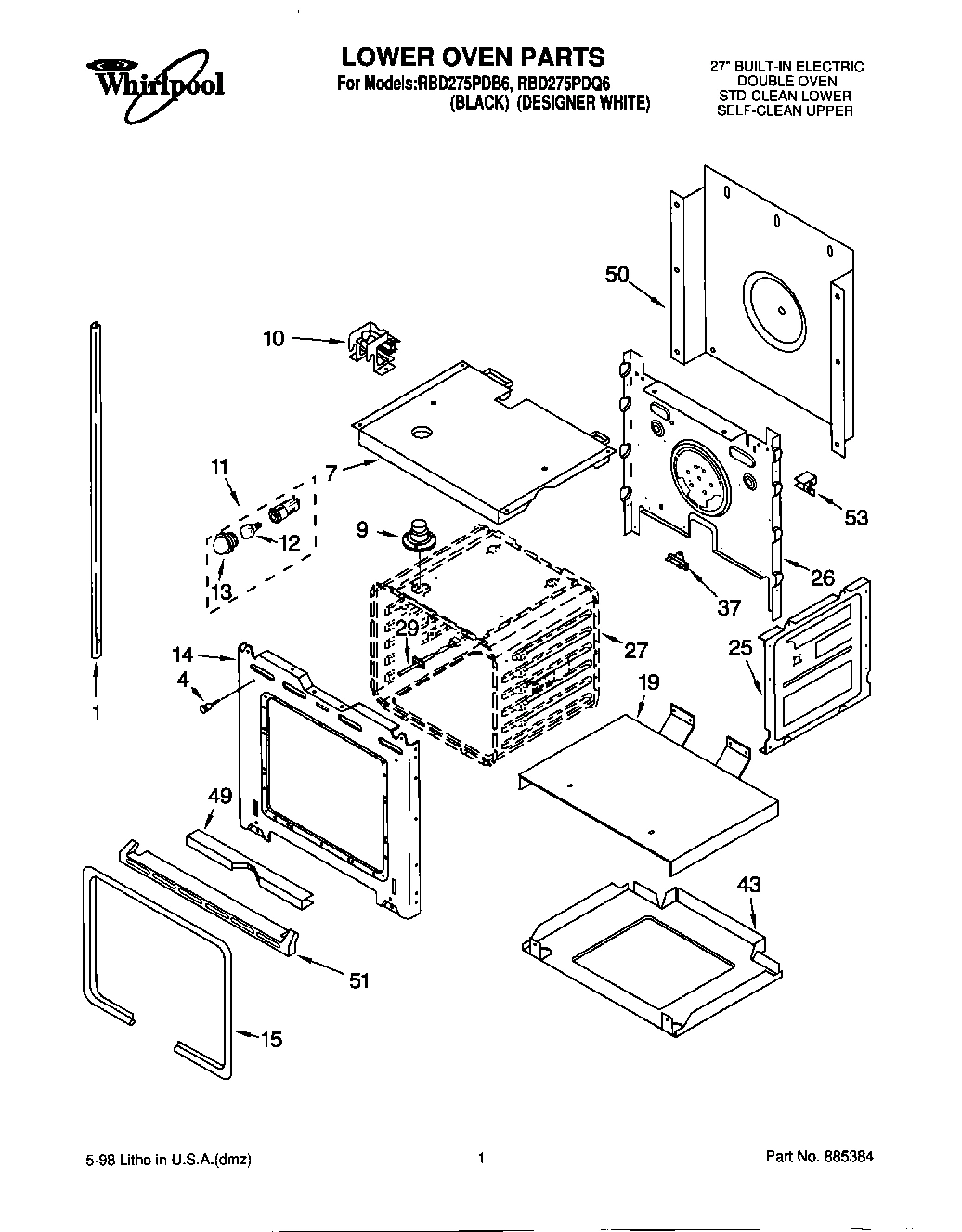 01 - LOWER OVEN