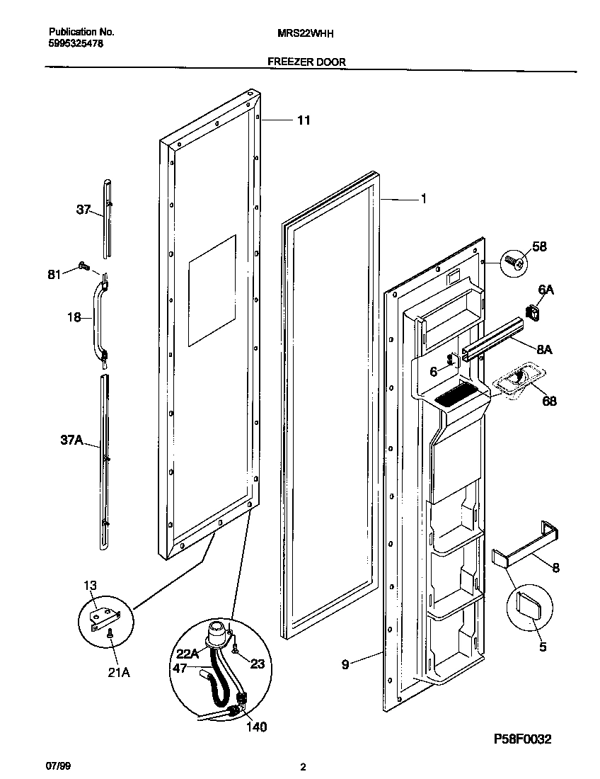 02 - FREEZER DOOR