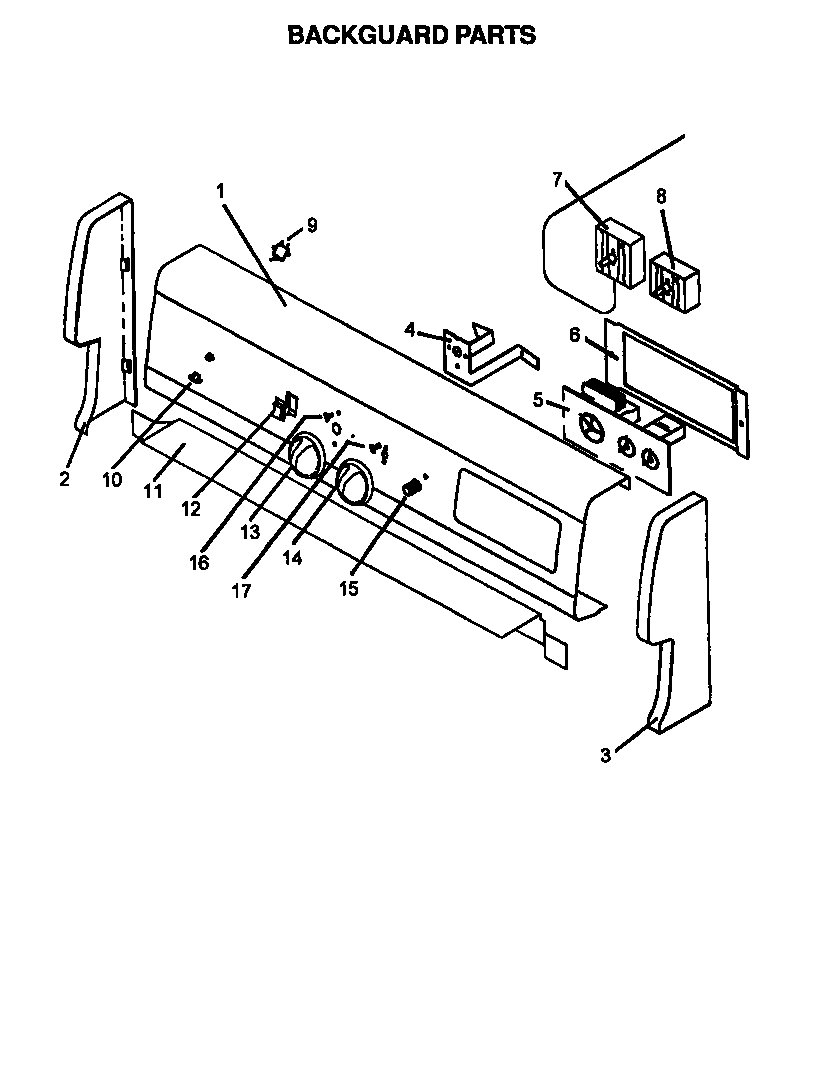 01 - BACKGUARD PARTS