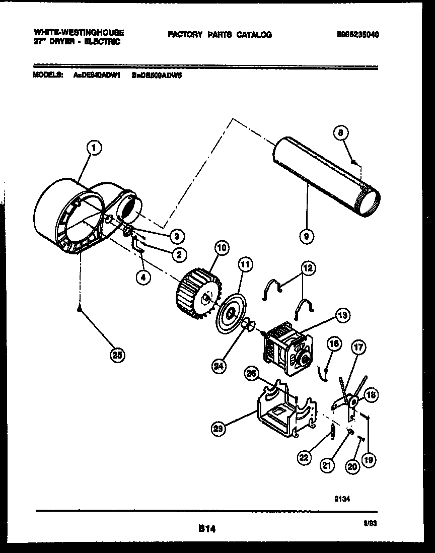05 - BLOWER AND DRIVE PARTS