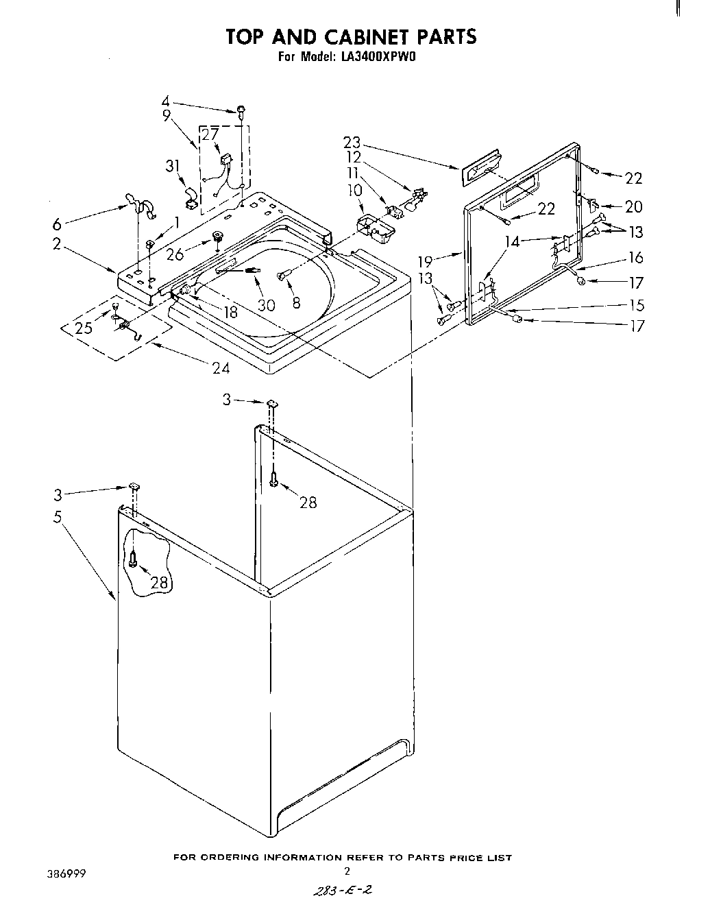 02 - TOP AND CABINET