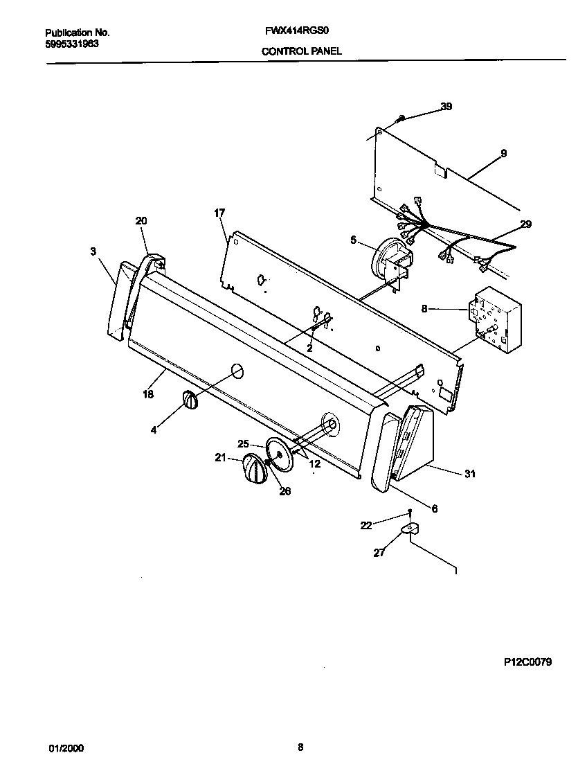 05 - P12C0050 CONTROL PANEL