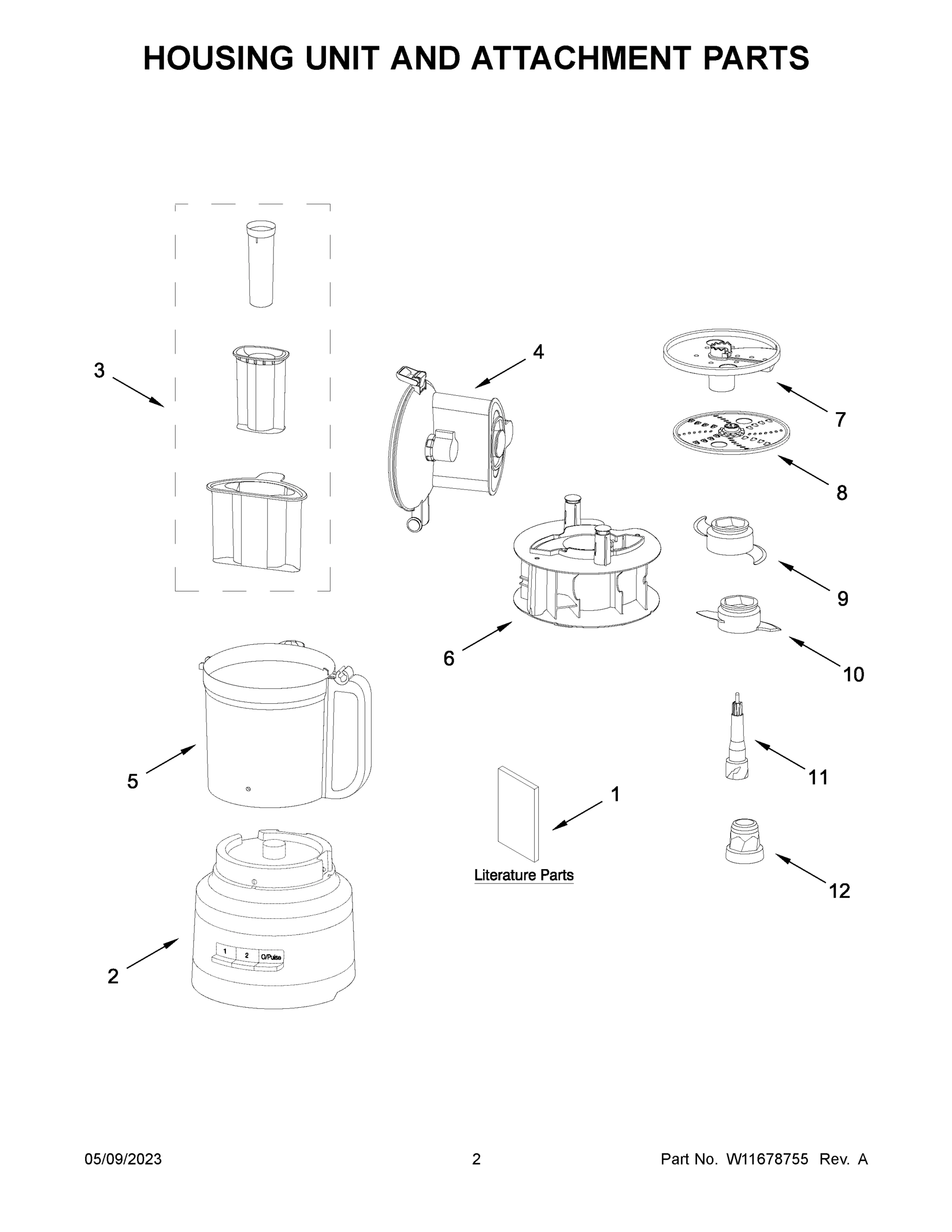 02 - HOUSING UNIT AND ATTACHMENT PARTS