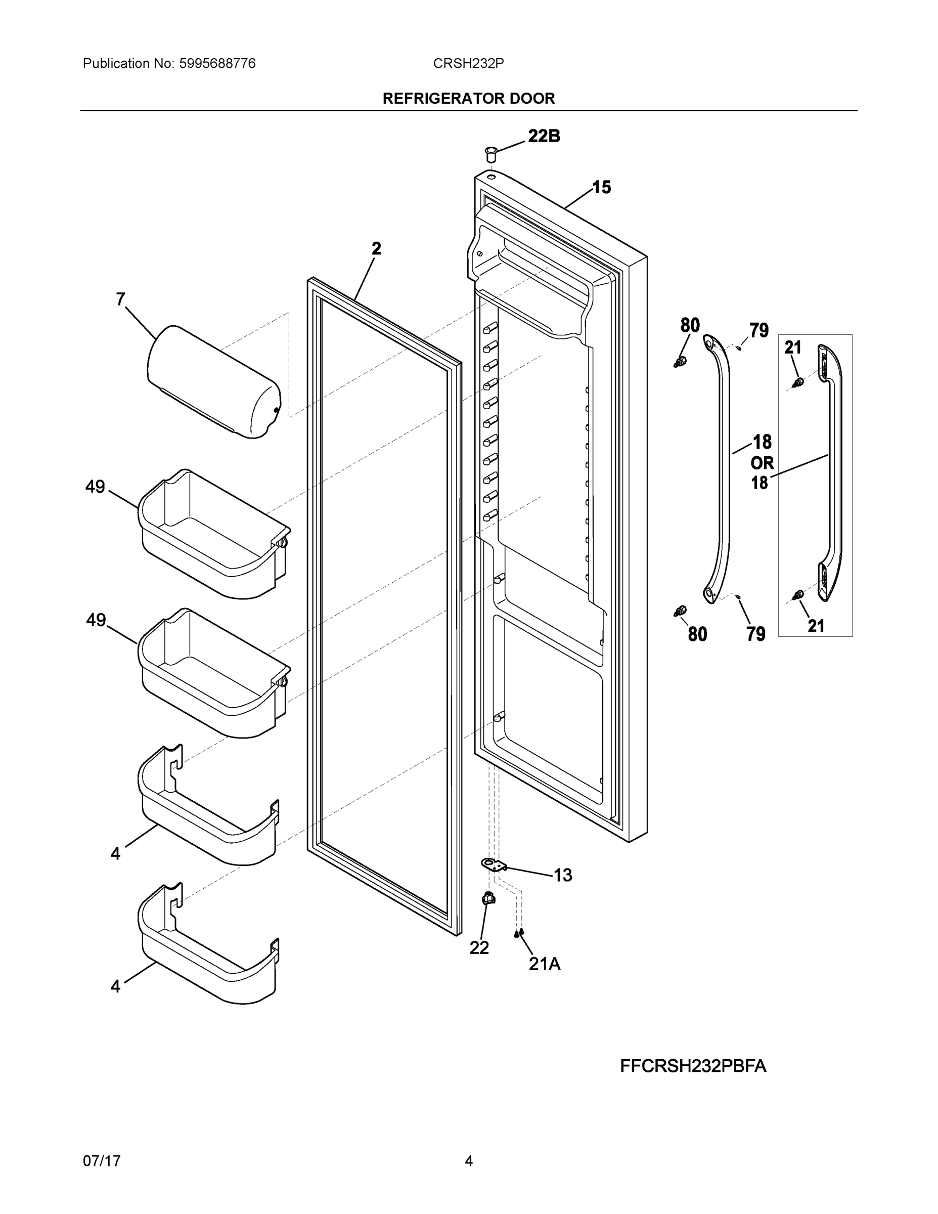 03 - REFRIGERATOR DOOR