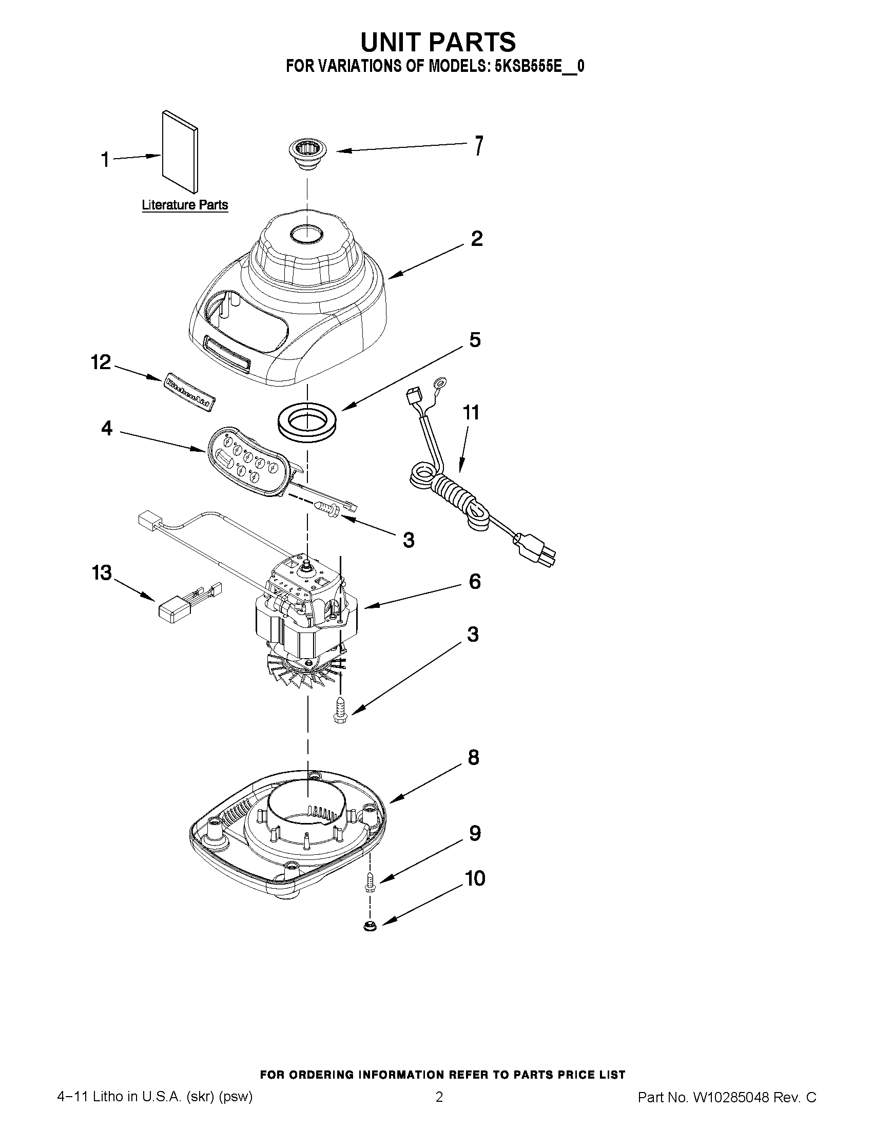 01 - UNIT PARTS