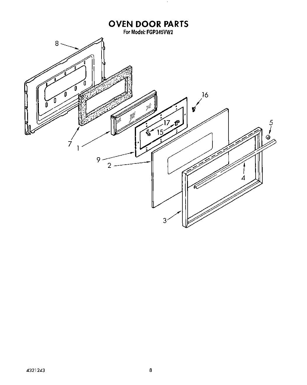 08 - OVEN DOOR, LITERATURE