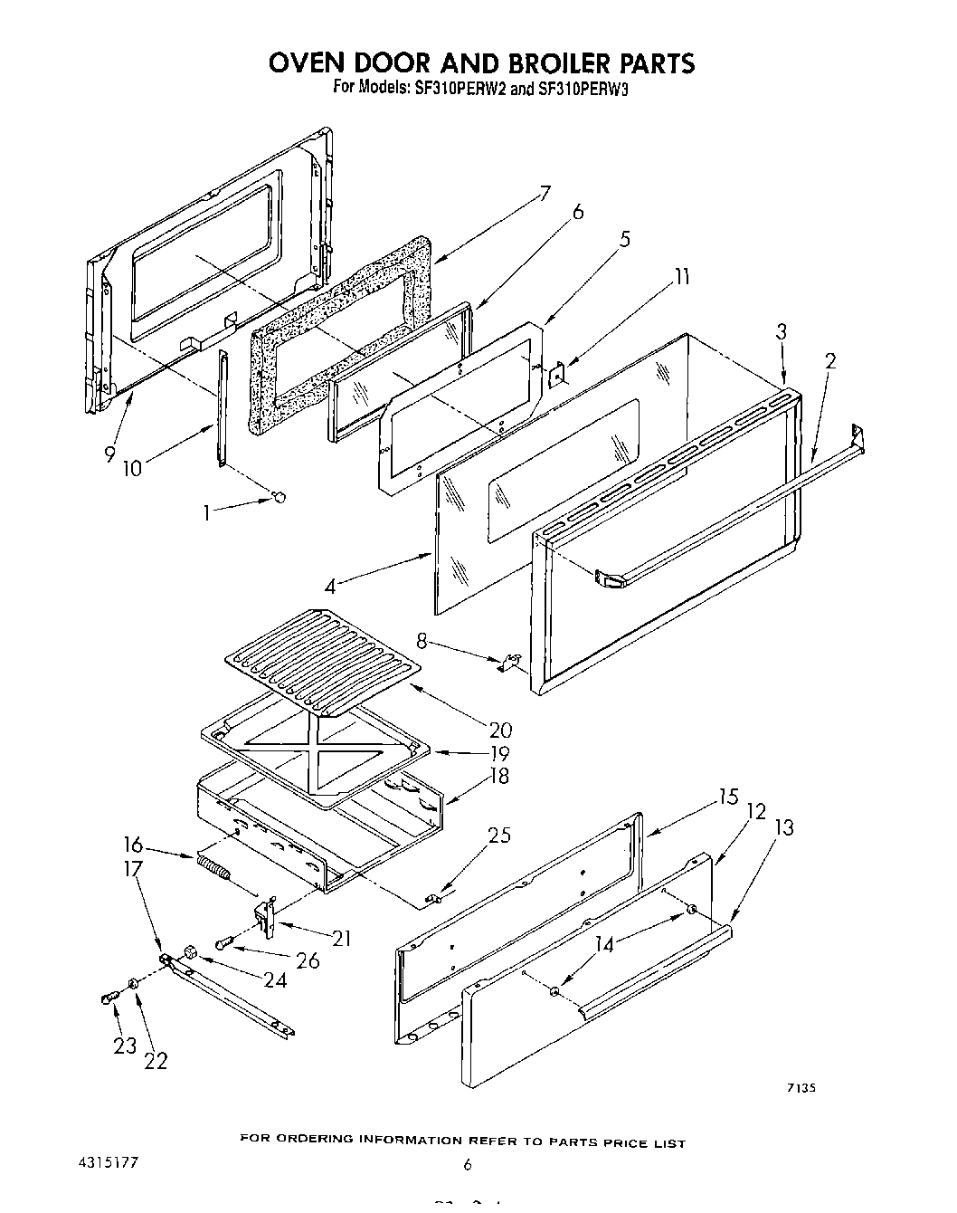 05 - OVEN DOOR AND BROILER