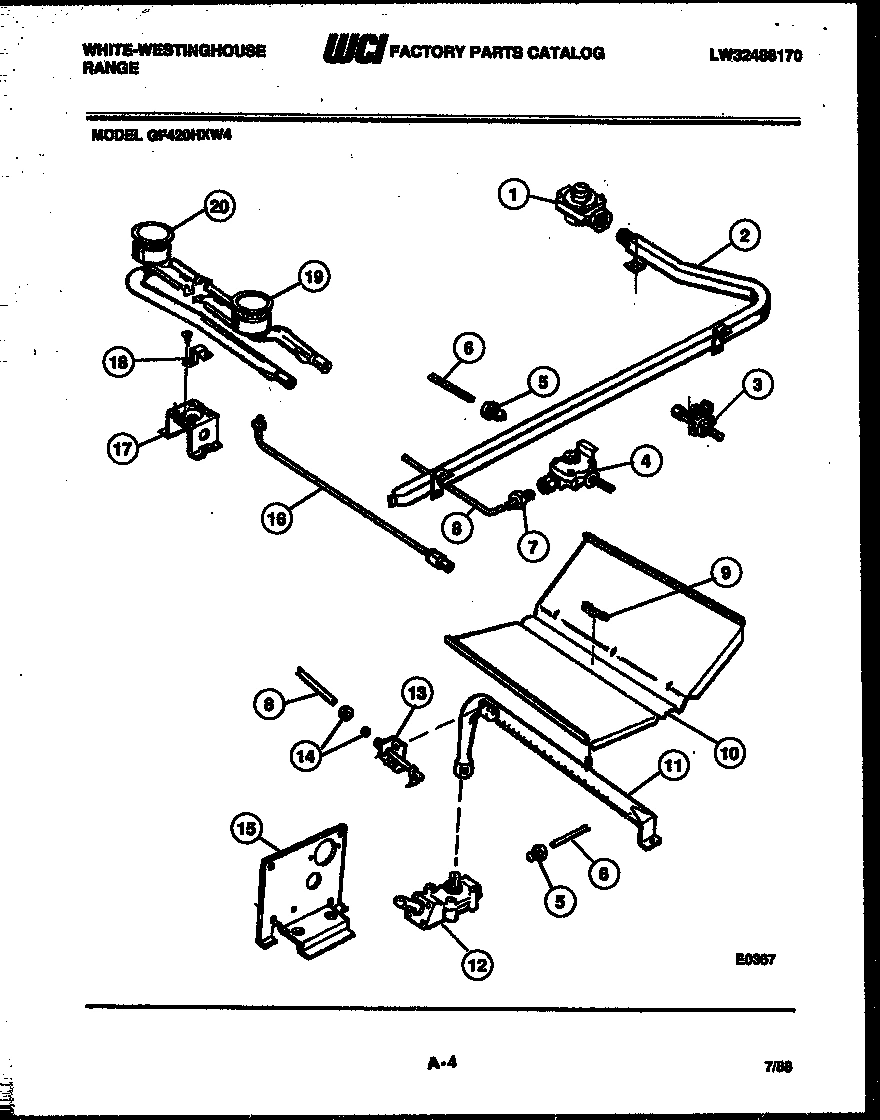 04 - BURNER, MANIFOLD AND GAS CONTROL