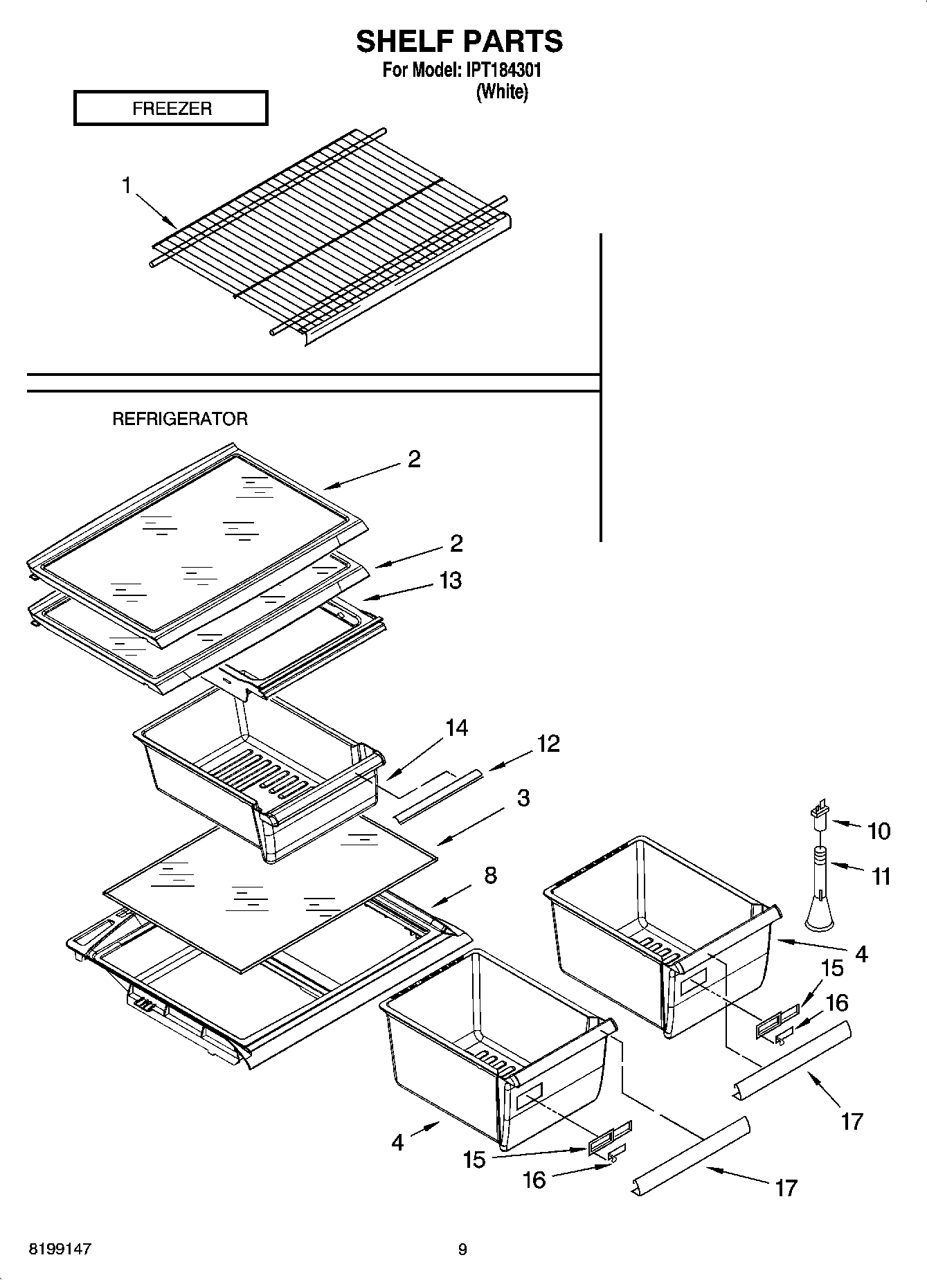 05 - SHELF PARTS, OPTIONAL PARTS