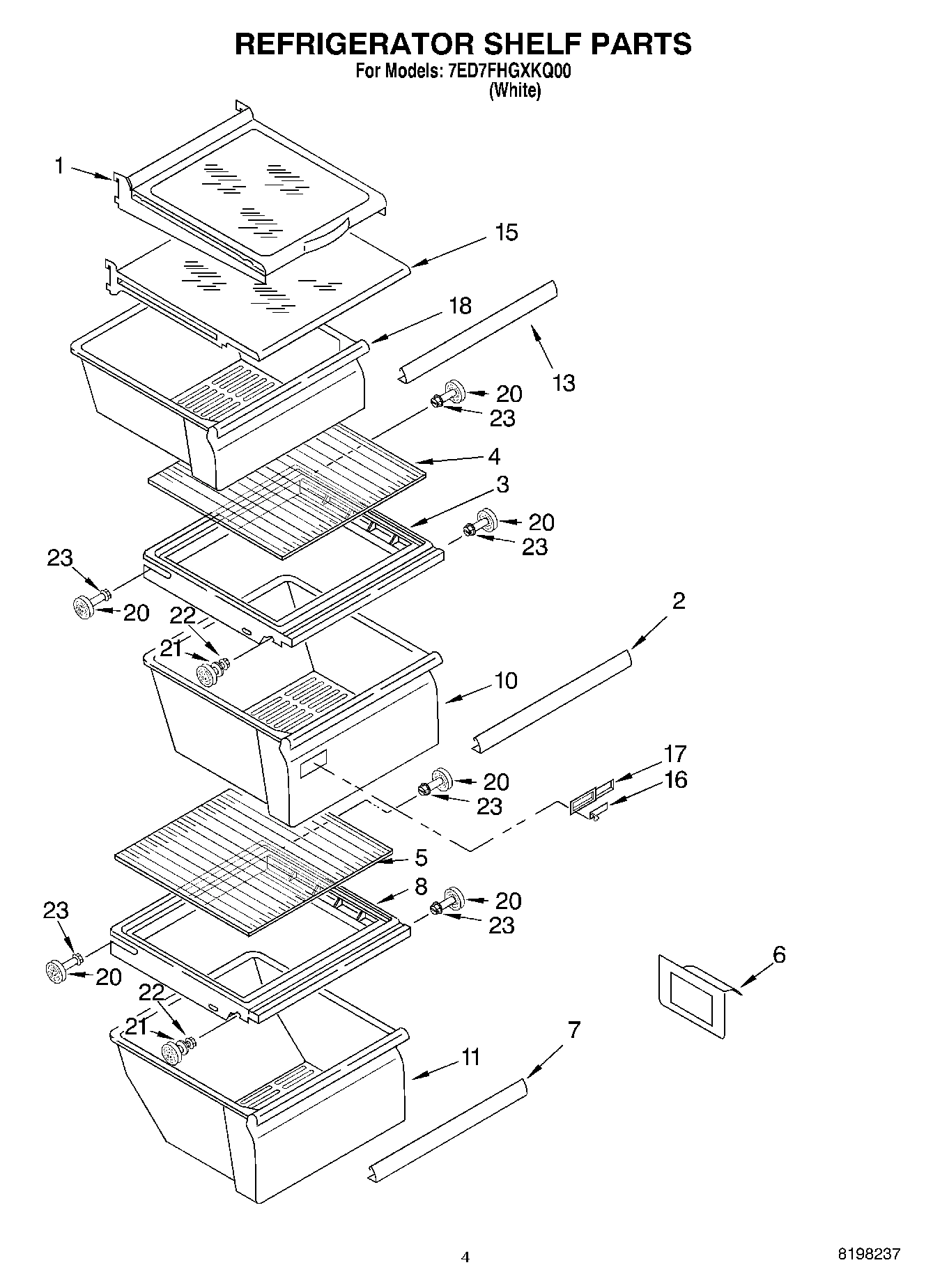 03 - REFRIGERATOR SHELF