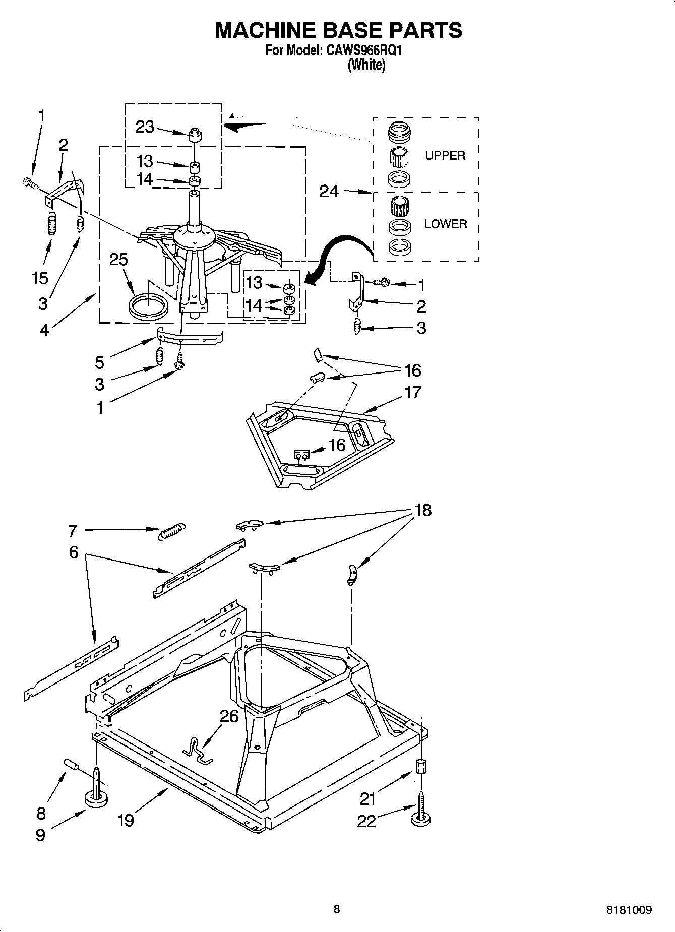 05 - MACHINE BASE PARTS