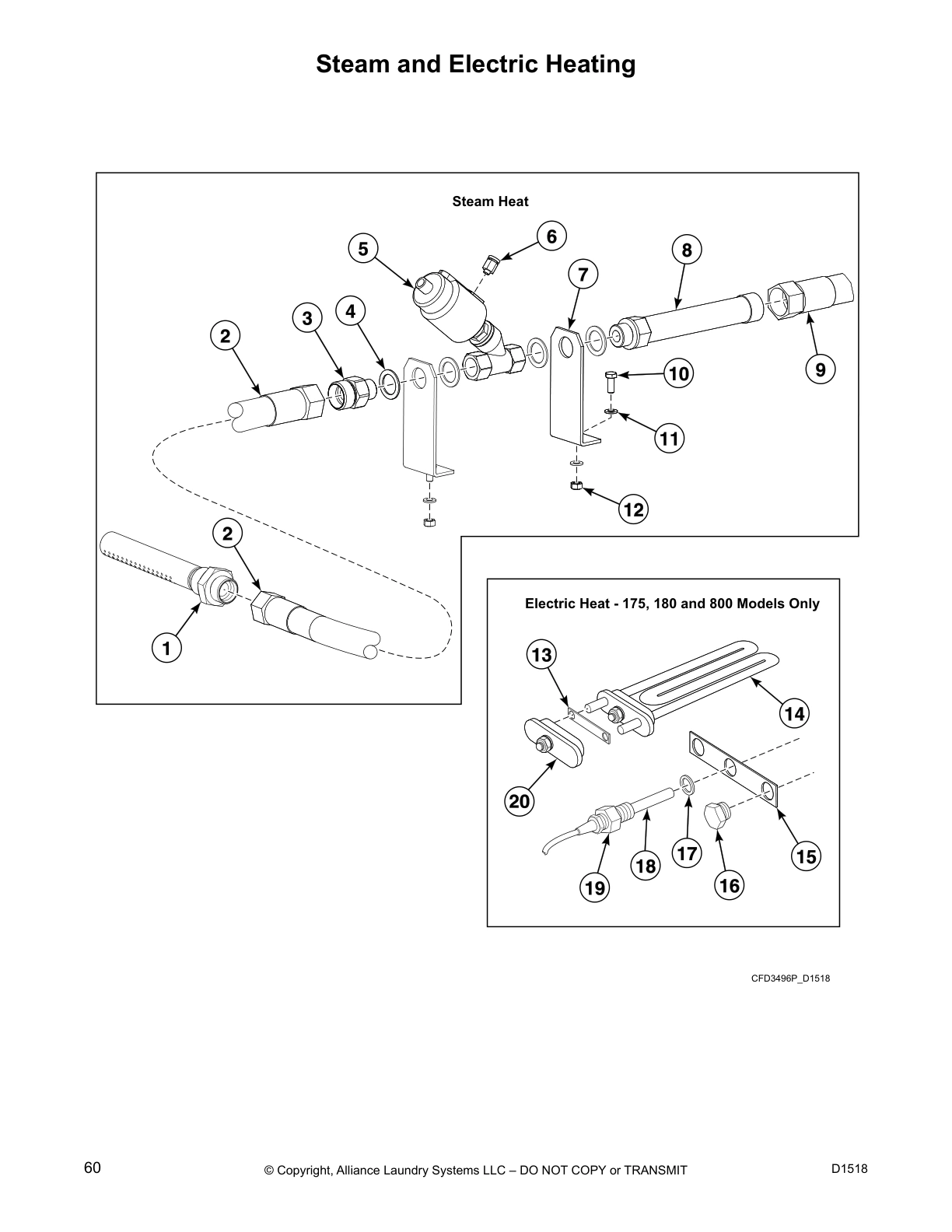 Steam and Electric Heating