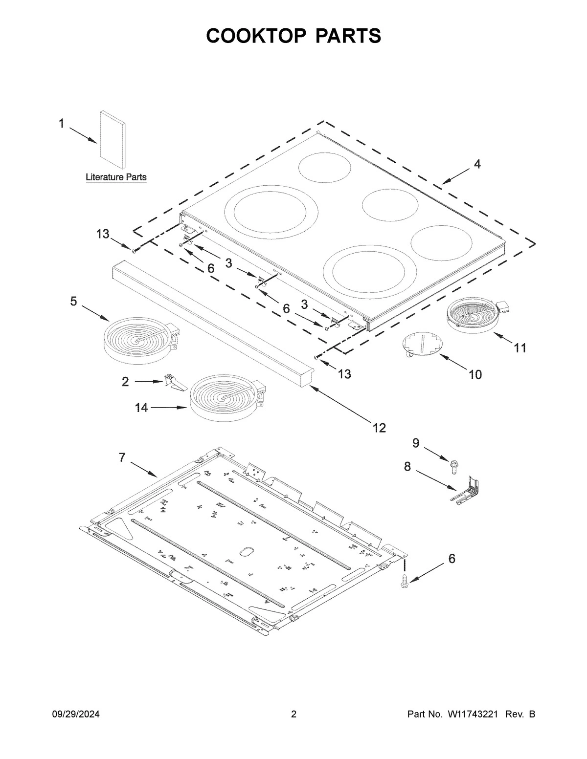02 - COOKTOP PARTS