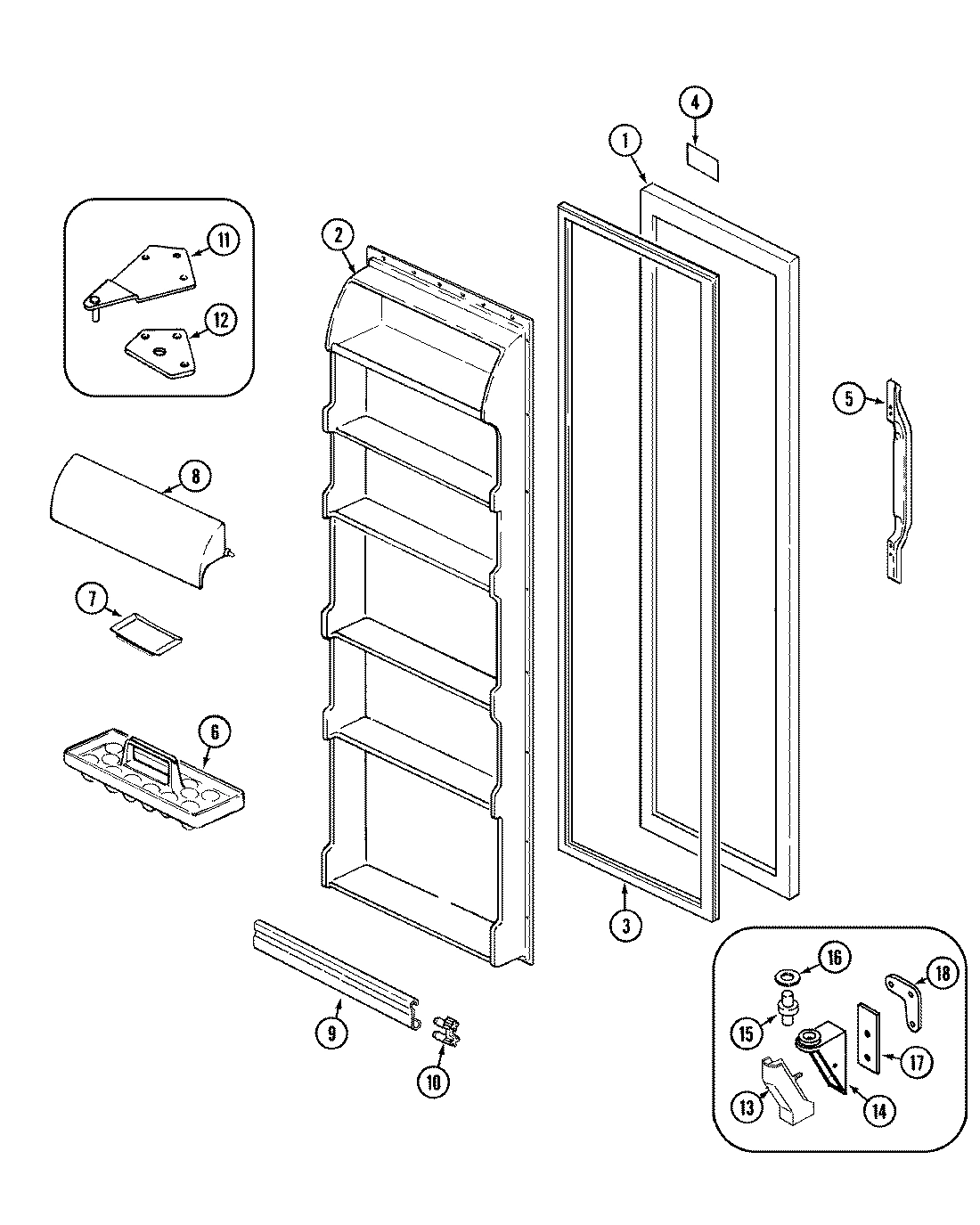 04 - FRESH FOOD DOOR