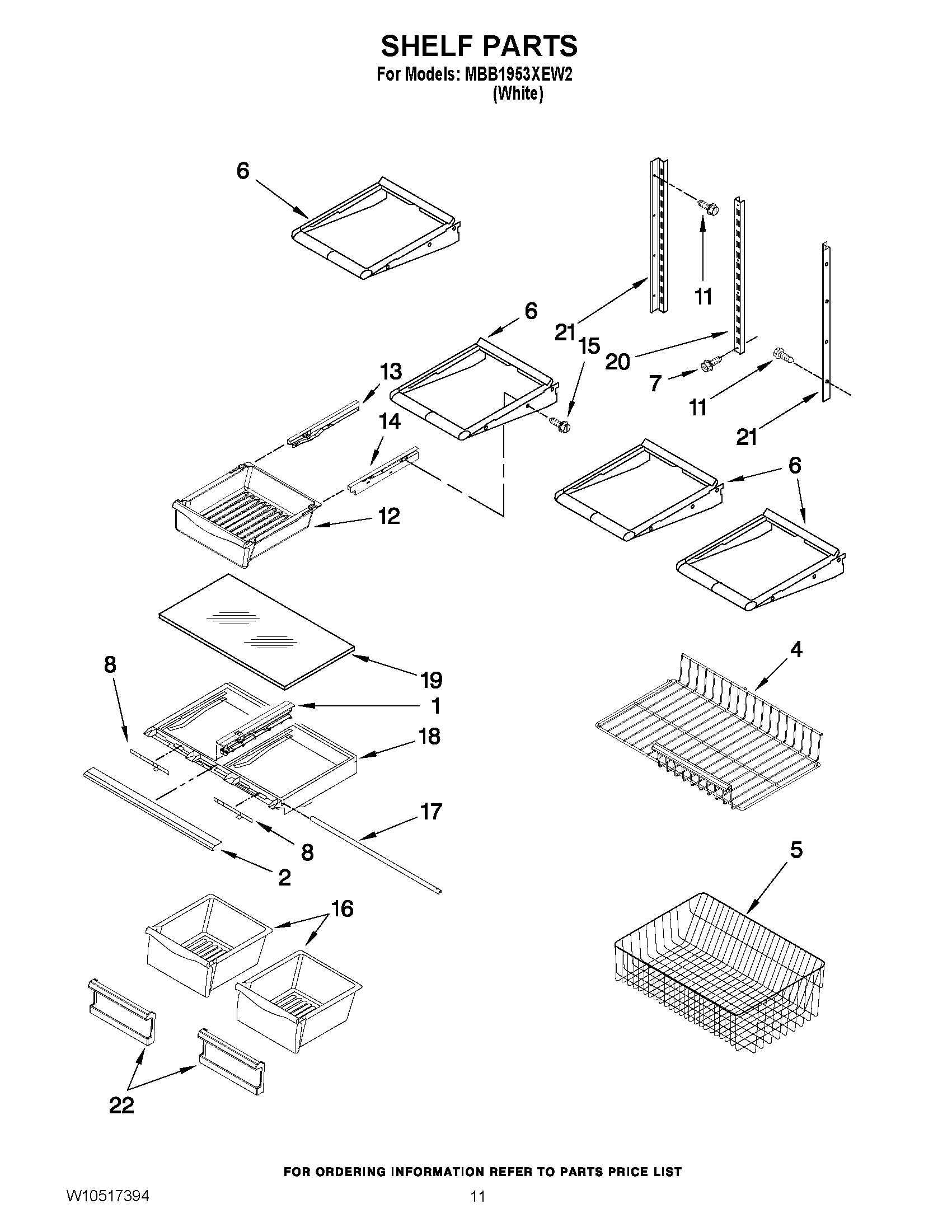 07 - SHELF PARTS