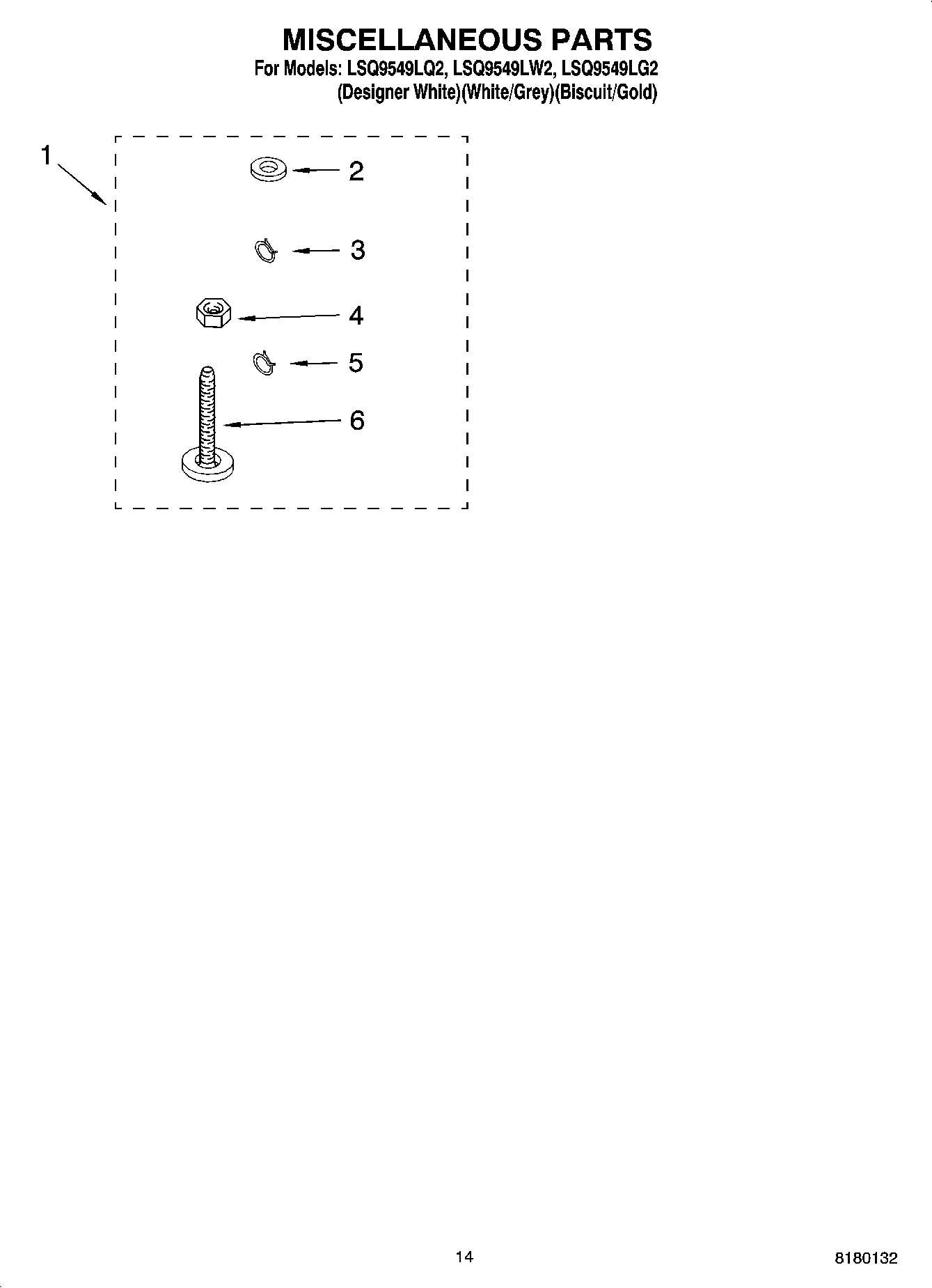 10 - MISCELLANEOUS PARTS - OPTIONAL PARTS (NOT INCLUDED)