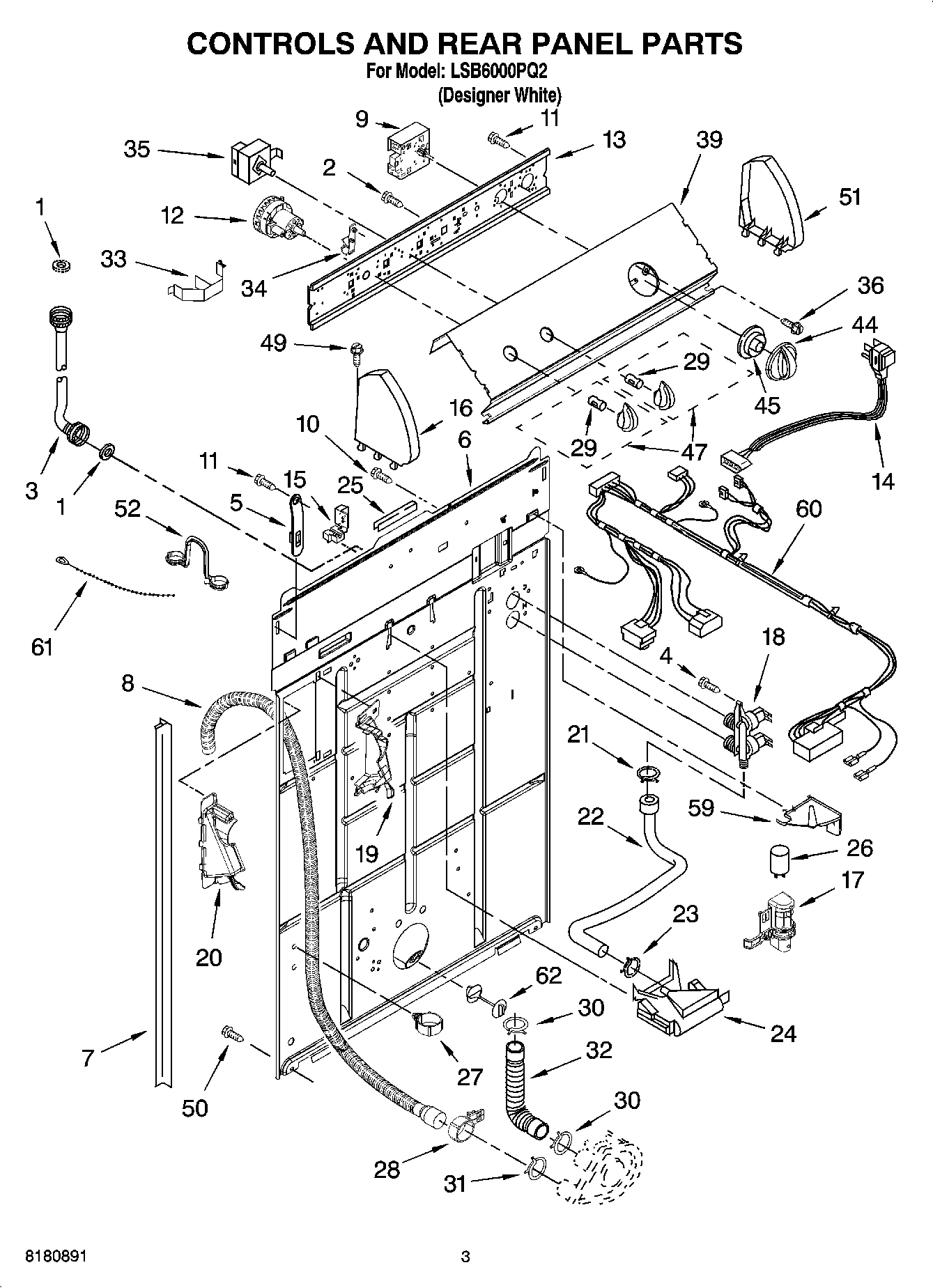 02 - CONTROLS AND REAR PANEL PARTS