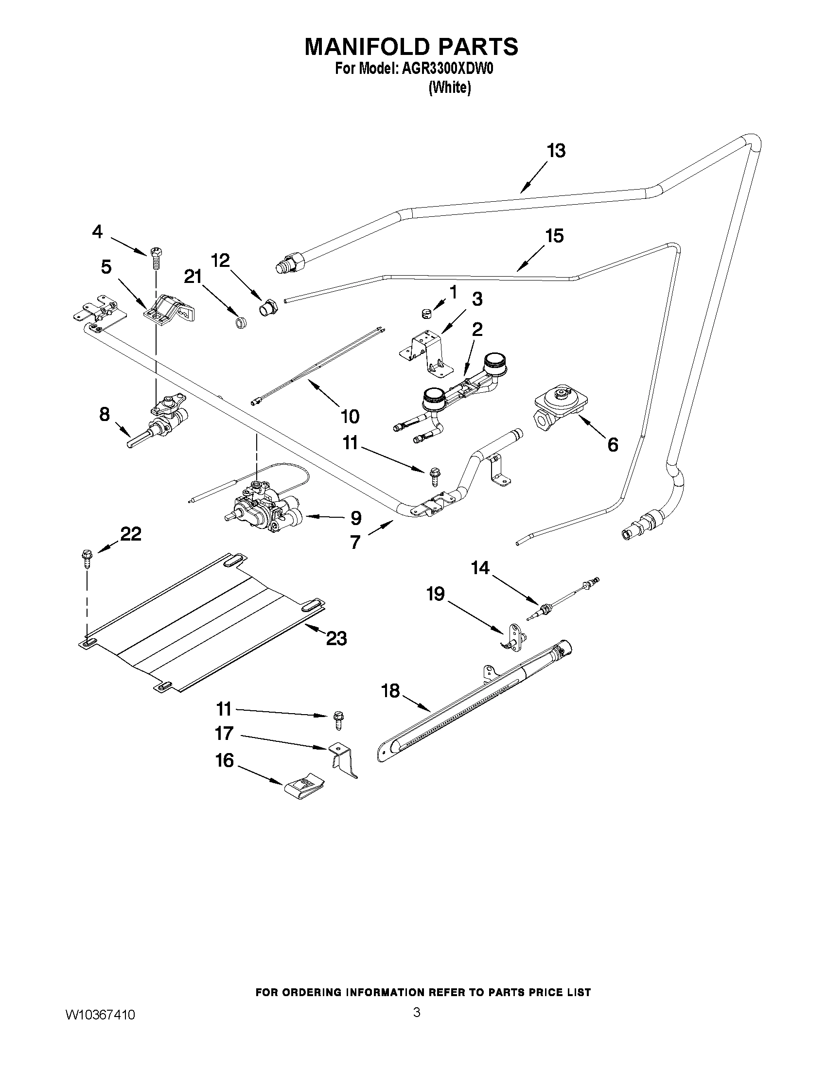 03 - MANIFOLD PARTS