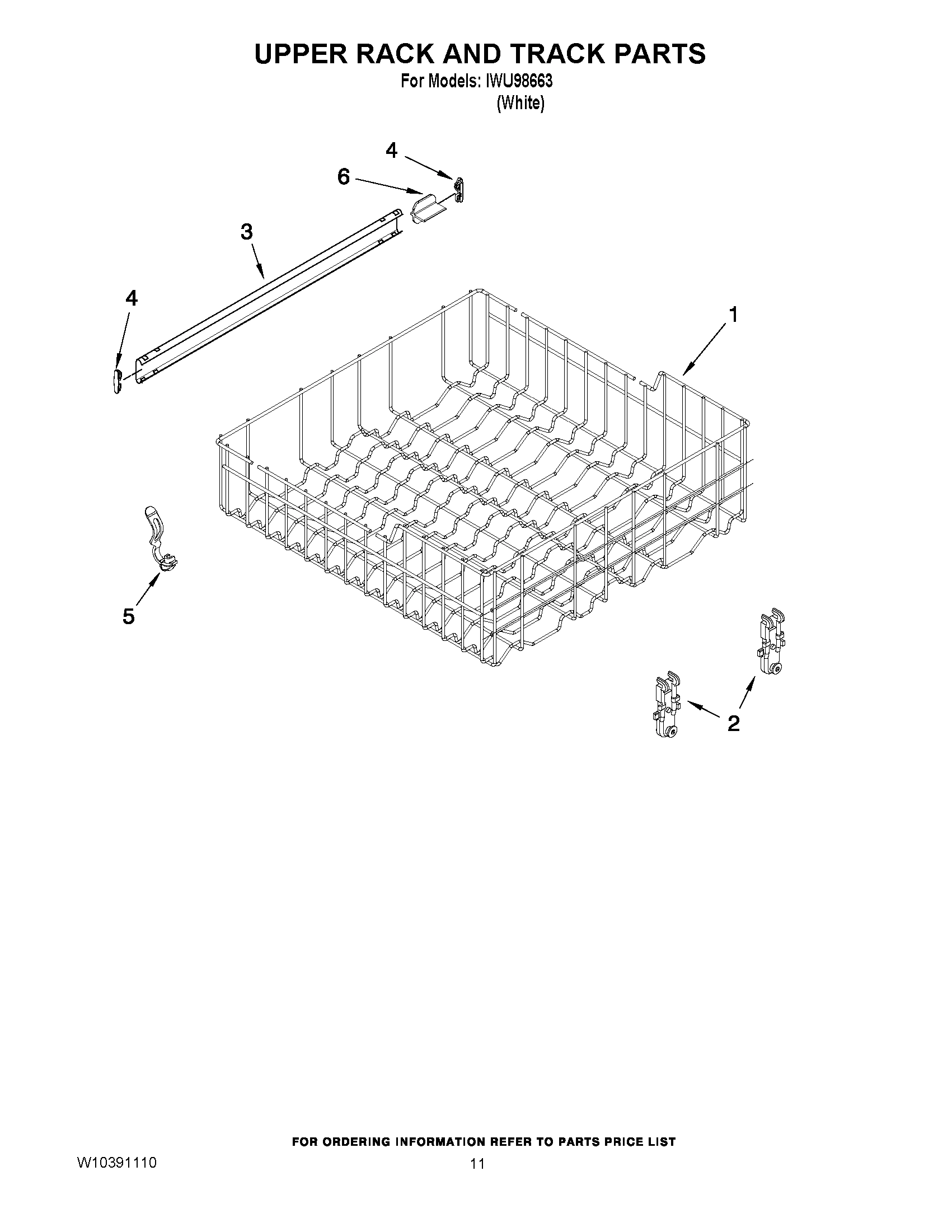09 - UPPER RACK AND TRACK PARTS